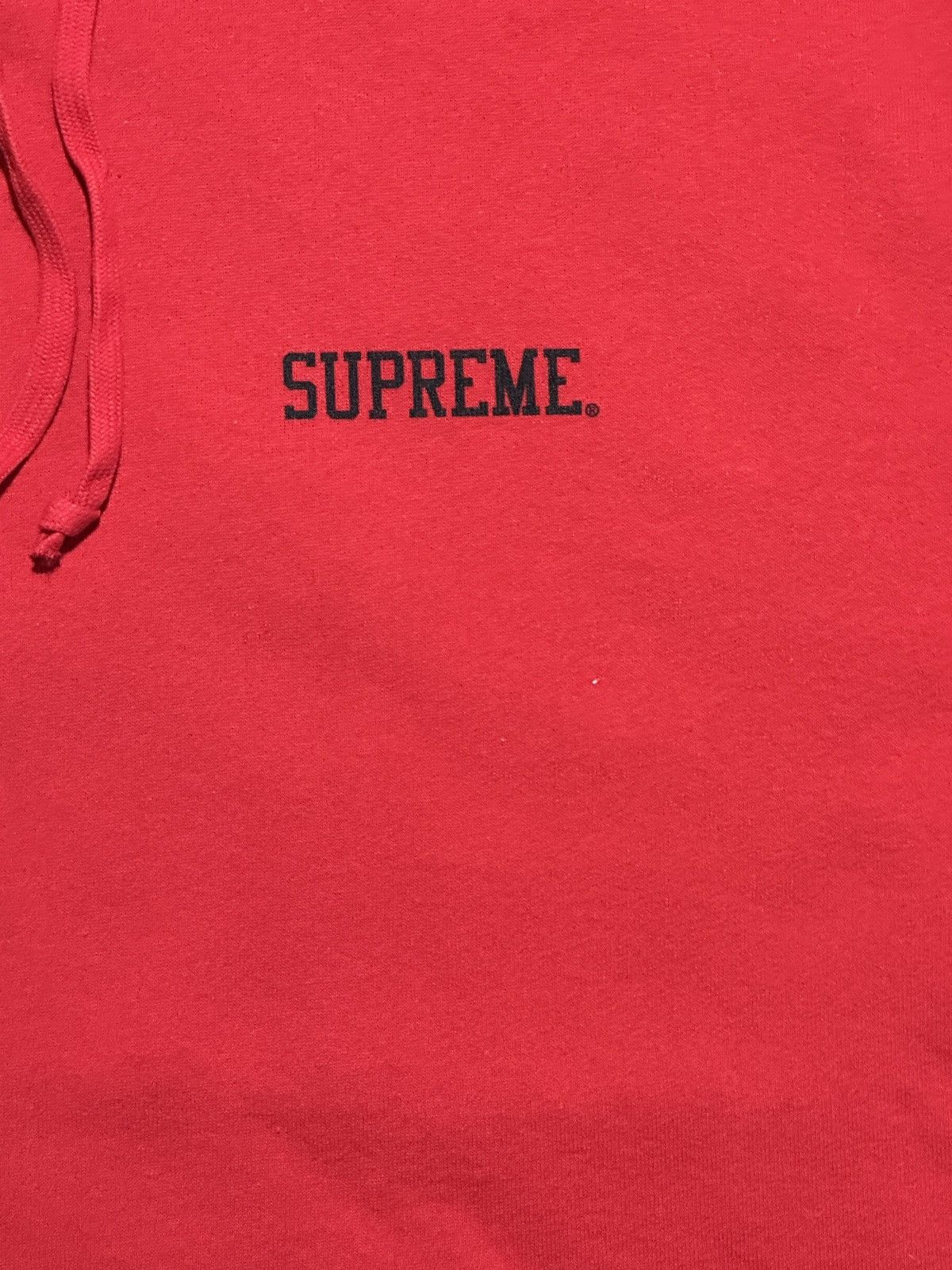 Supreme Supreme Anarchy Red Hoodie L Size US L / EU 52-54 / 3 - 3 Thumbnail