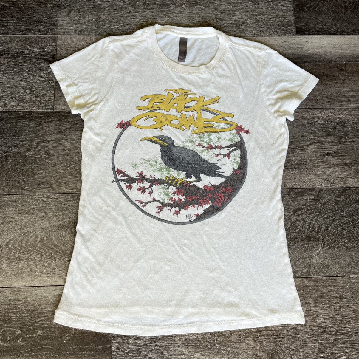 Band Tees × Vintage Vintage 2000s The Black Crowes Branch Graphic Logo Band Tee Size M / US 6-8 / IT 42-44 - 1 Thumbnail