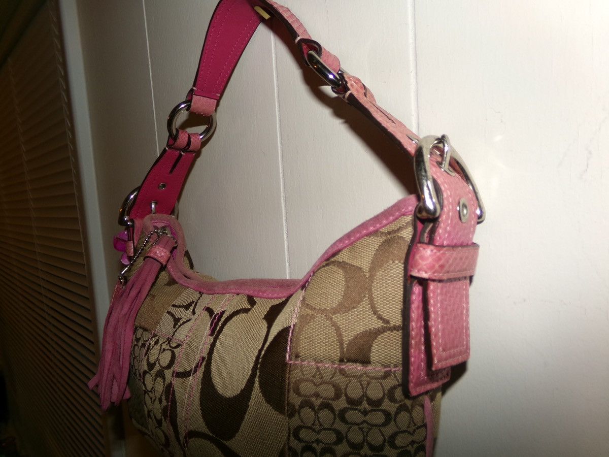 Coach Pink patchwork Coach purse Size ONE SIZE - 4 Thumbnail