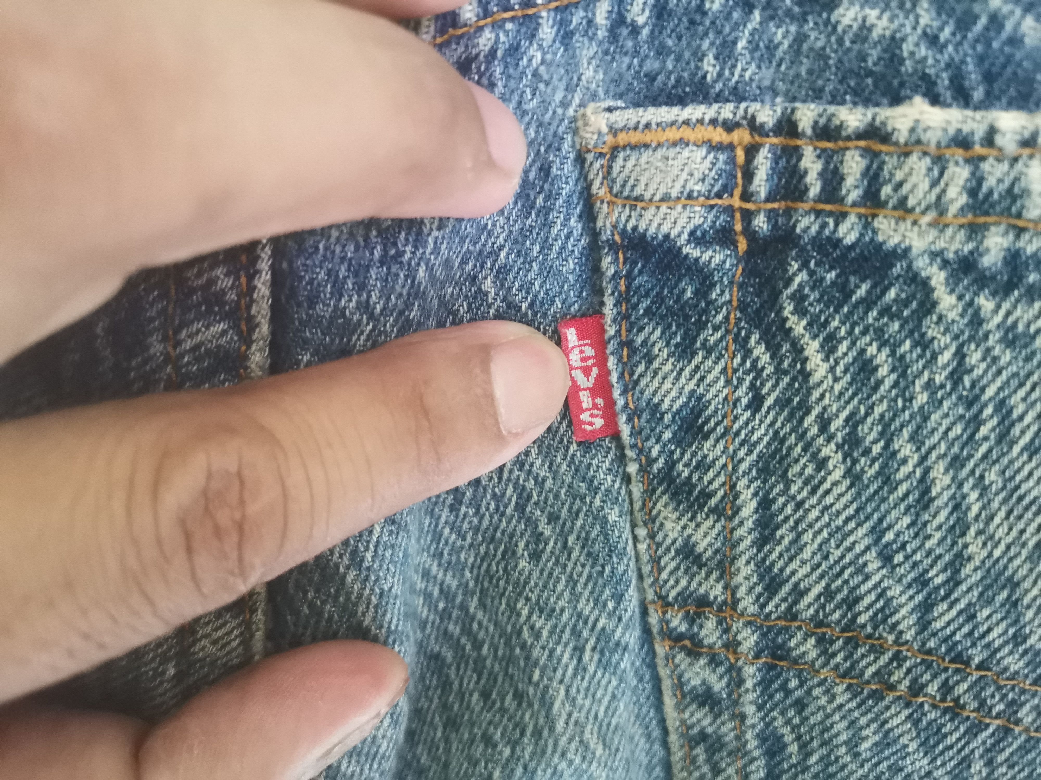 Levi's Vintage Clothing × Vintage Rare vintage 80s Levi's asicd wash denim Size US 32 / EU 48 - 11 Thumbnail