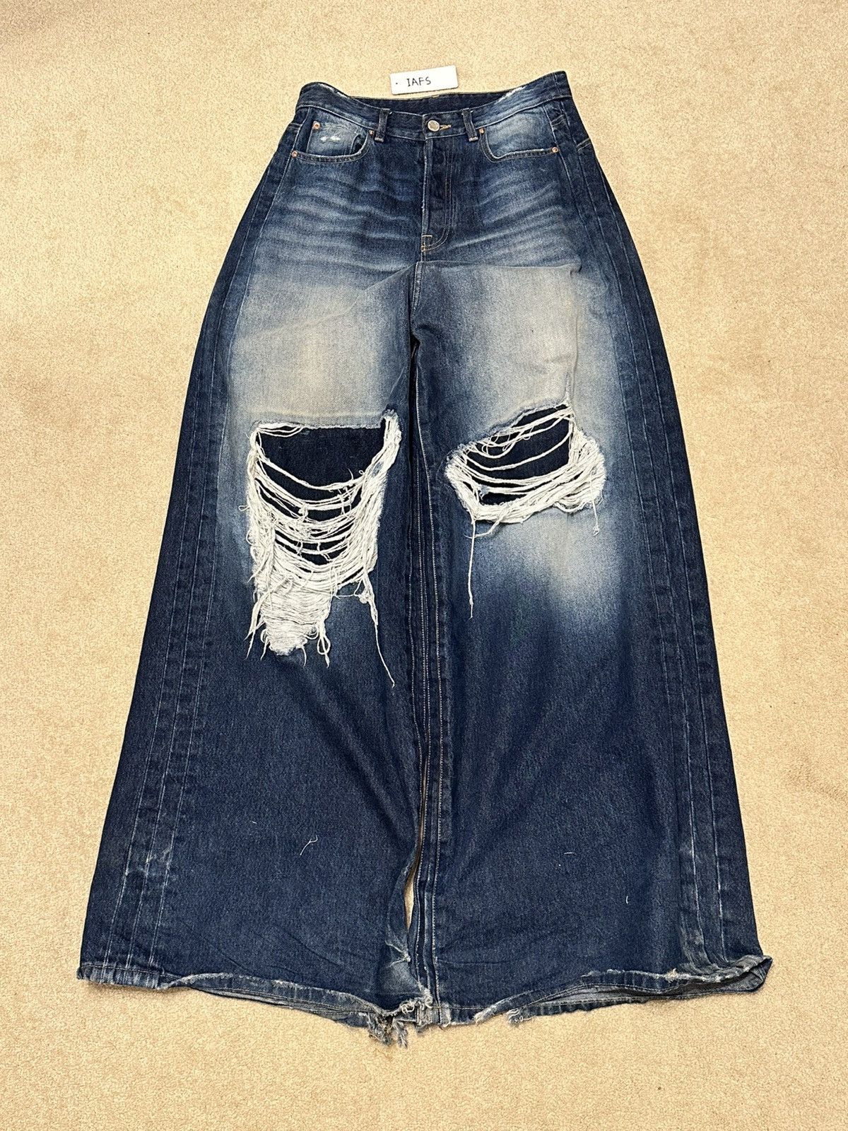 Vetements Vetements Patched Pocket Baggy Jeans Size US 29 - 1 Thumbnail