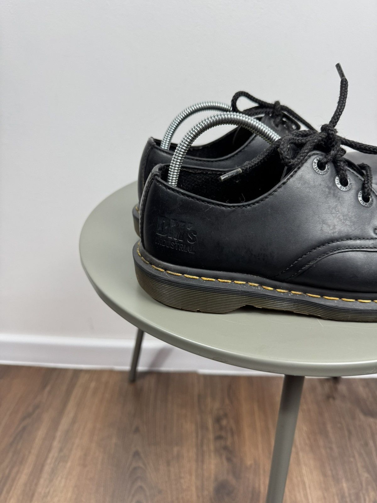Dr. Martens Vintage Dr Martens 2225 Steel Toe Work Shoes 38 Heavily Worn Size US 7 / IT 37 - 5 Thumbnail