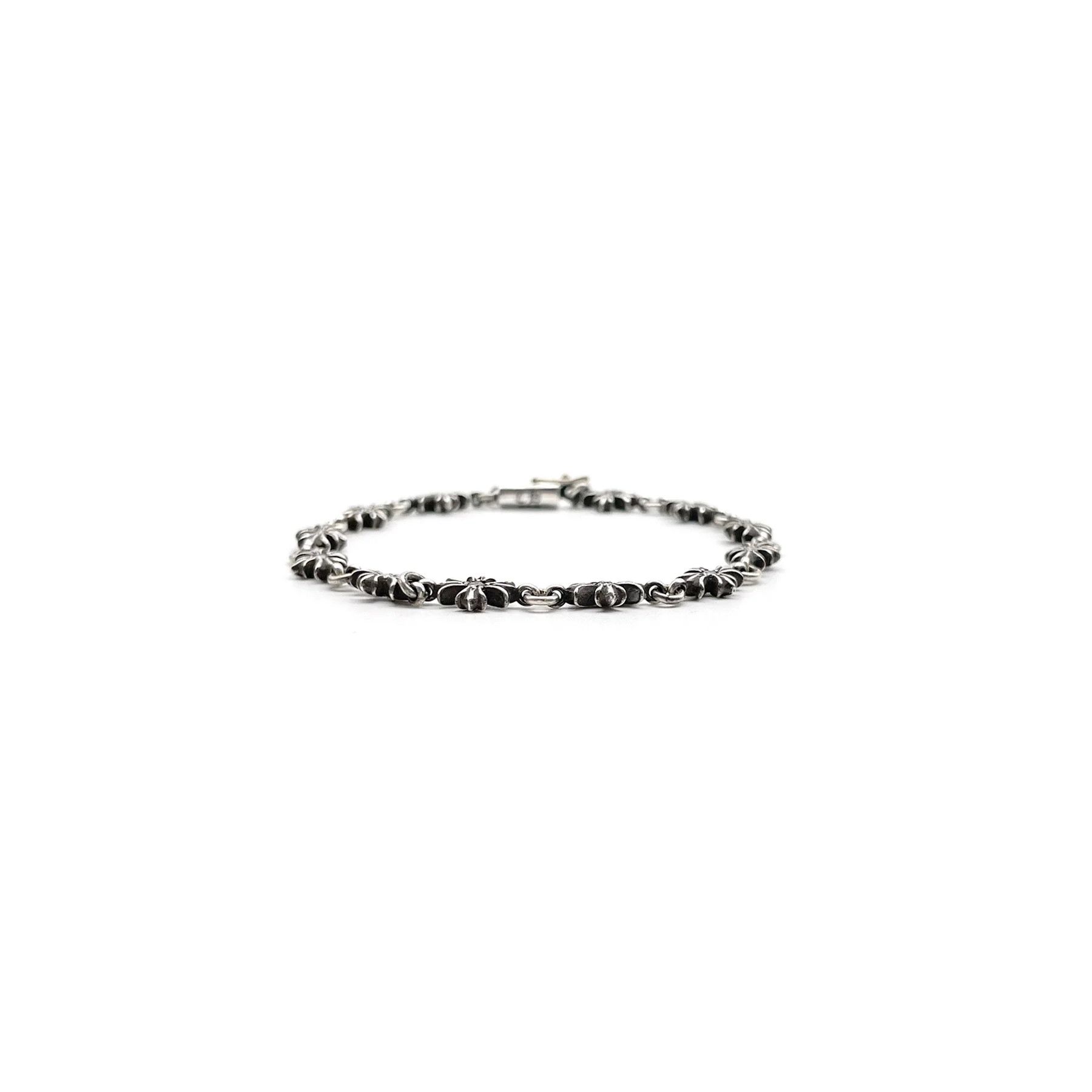 Chrome Hearts Chrome Hearts Diamond Tiny E .925 Silver 12 Link Bracelet Size ONE SIZE - 2 Thumbnail