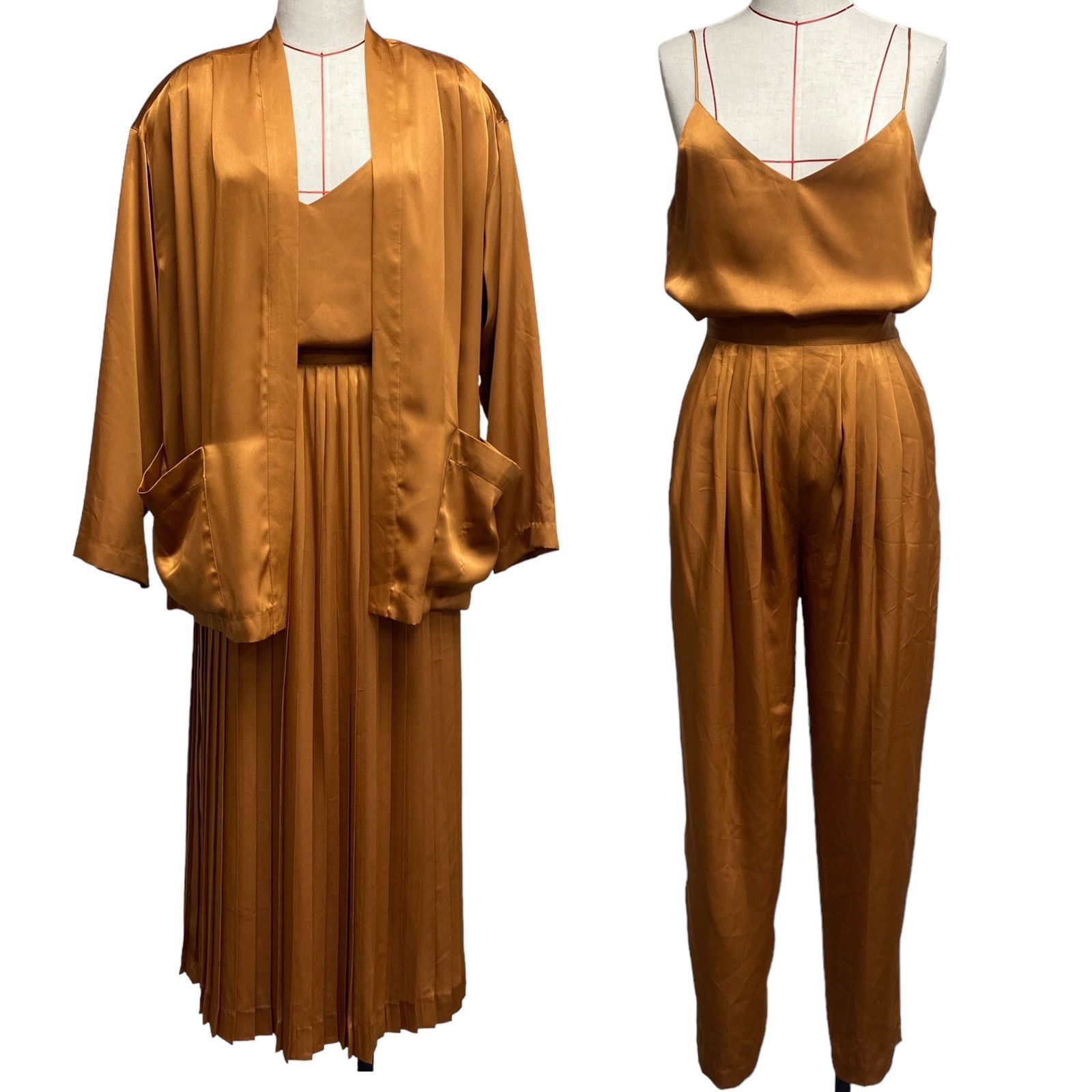 Vintage Vintage Counterparts Womens Size 10 Monochrome 4 Piece Set Size L / US 10 / IT 46 - 1 Thumbnail