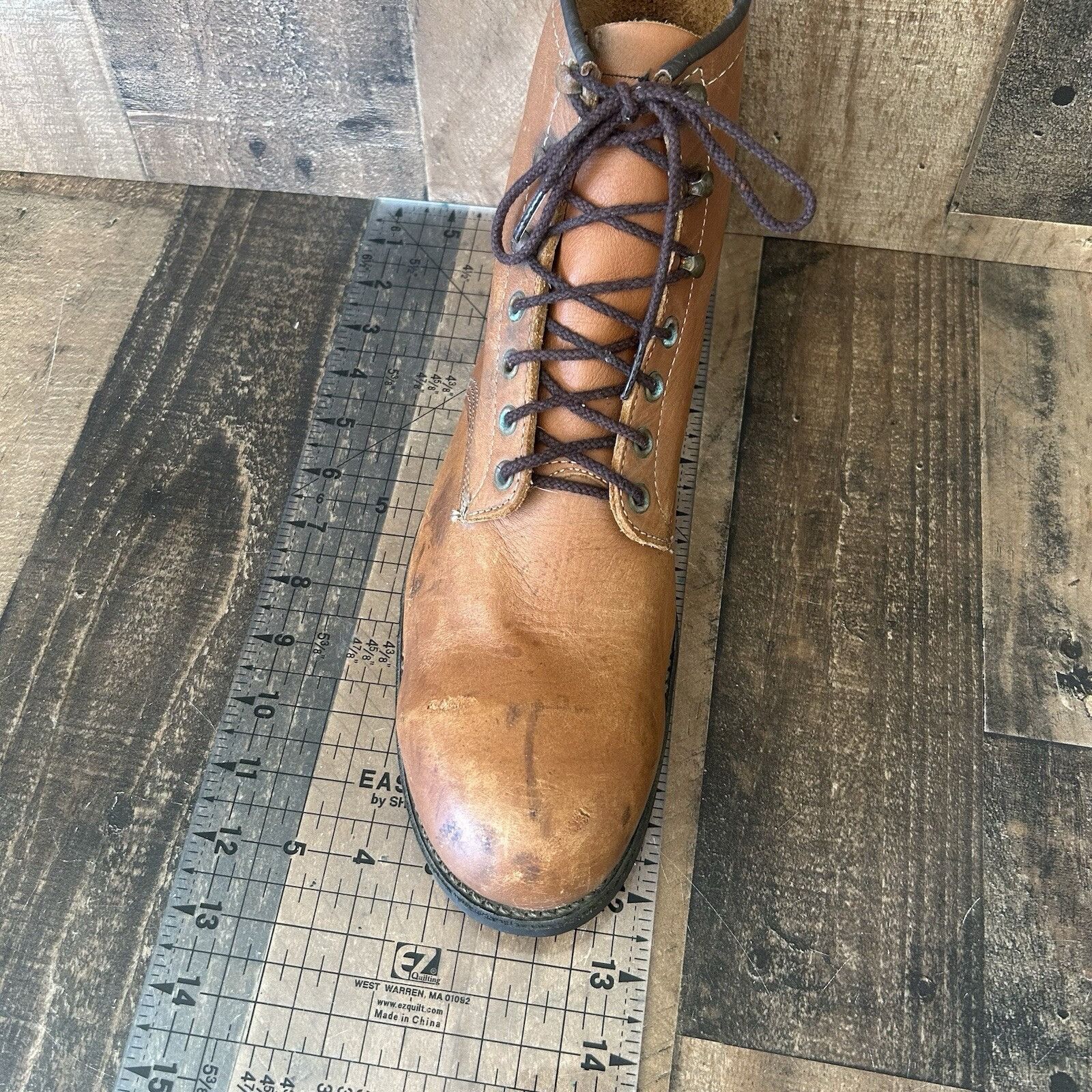 Chippewa Chippewa Vintage Steel Toe Brown Ankle Work Boots Mens 12 Size US 12 / EU 45 - 4 Thumbnail
