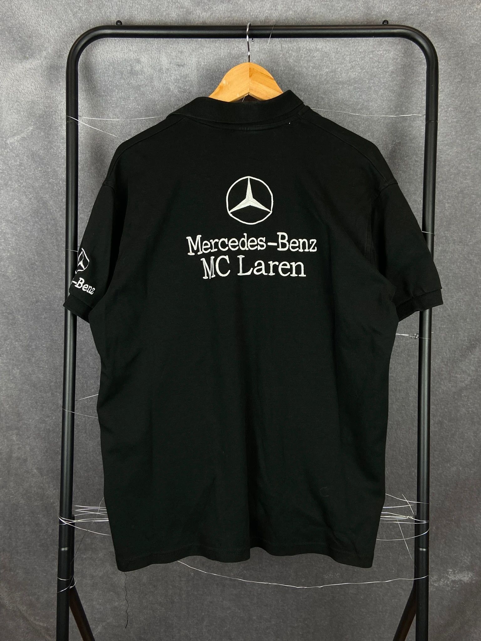 Mercedes-Benz Mercedes AMG Racing Polo McLaren Vintage Embroidered Logo Size US XXL / EU 58 / 5 - 4 Thumbnail
