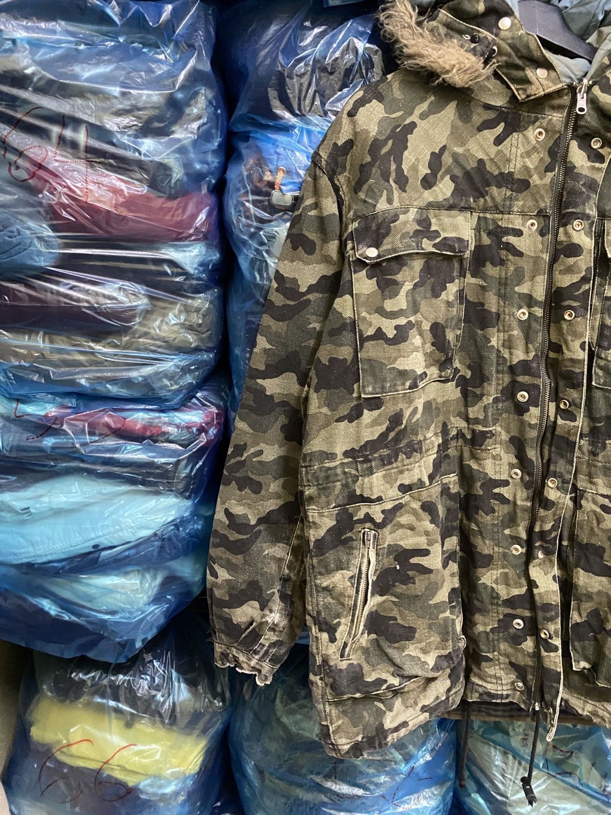 Henrik Vibskov Henrik Vibskov Camouflage M-65 Style Fishtail Parka Jacket Size US M / EU 48-50 / 2 - 7 Thumbnail