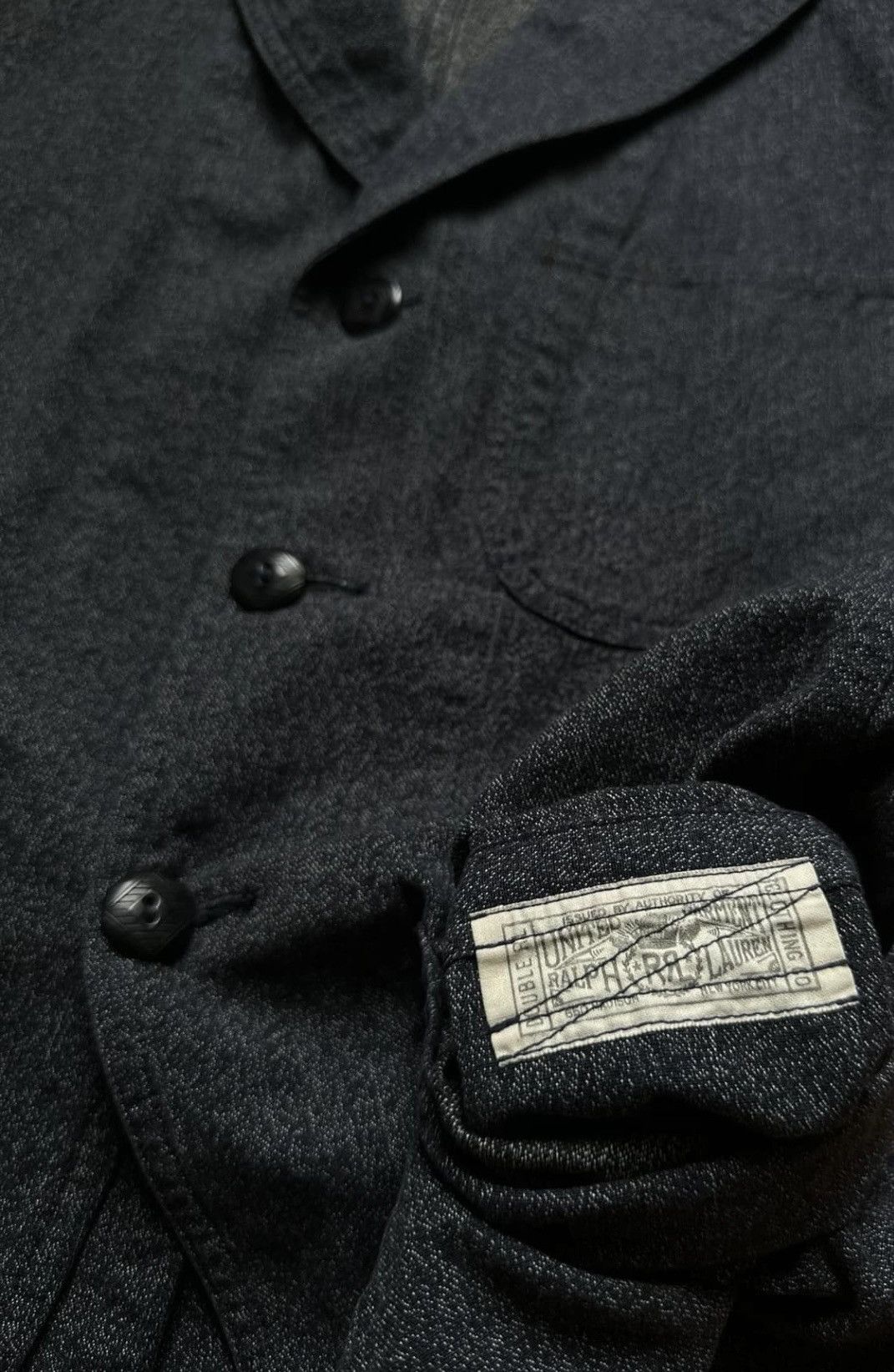 RRL Ralph Lauren RRL RALPH LAUREN SALT AND PEPPER LIGHT JACKET Size US S / EU 44-46 / 1 - 4 Thumbnail