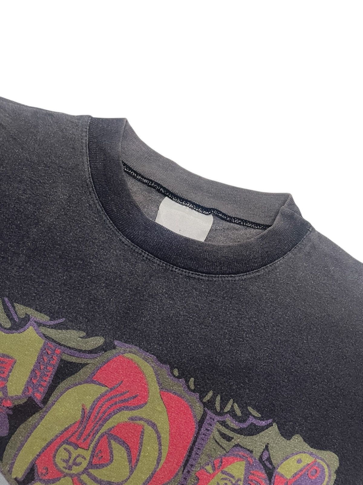 POP MAGAZINE × Vintage Vintage 90s PICASSO Sunfaded T-shirt Size US M / EU 48-50 / 2 - 3 Thumbnail