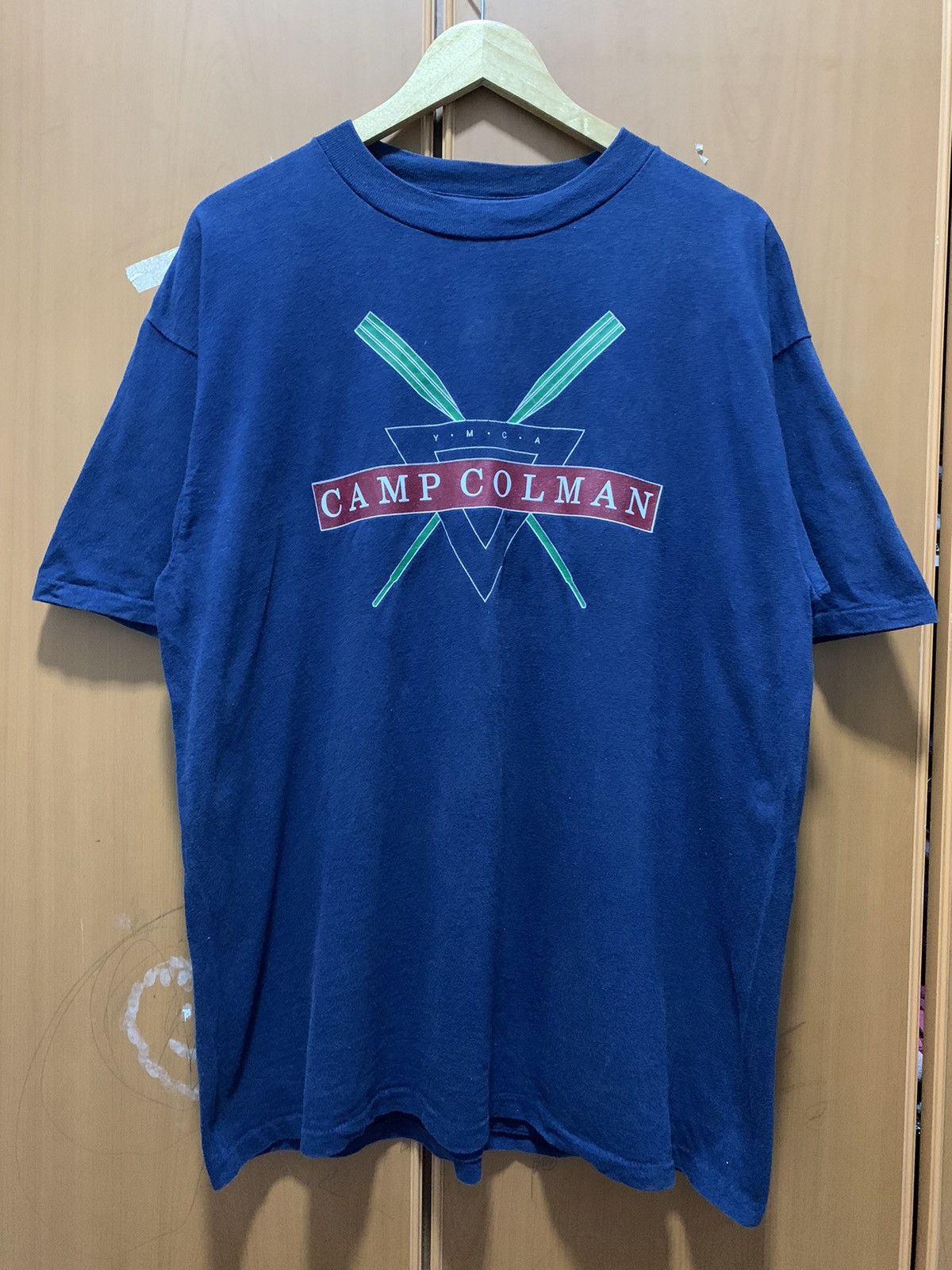 Vintage Vintage Camp Coleman XLarge Tee Size US XL / EU 56 / 4 - 1 Thumbnail
