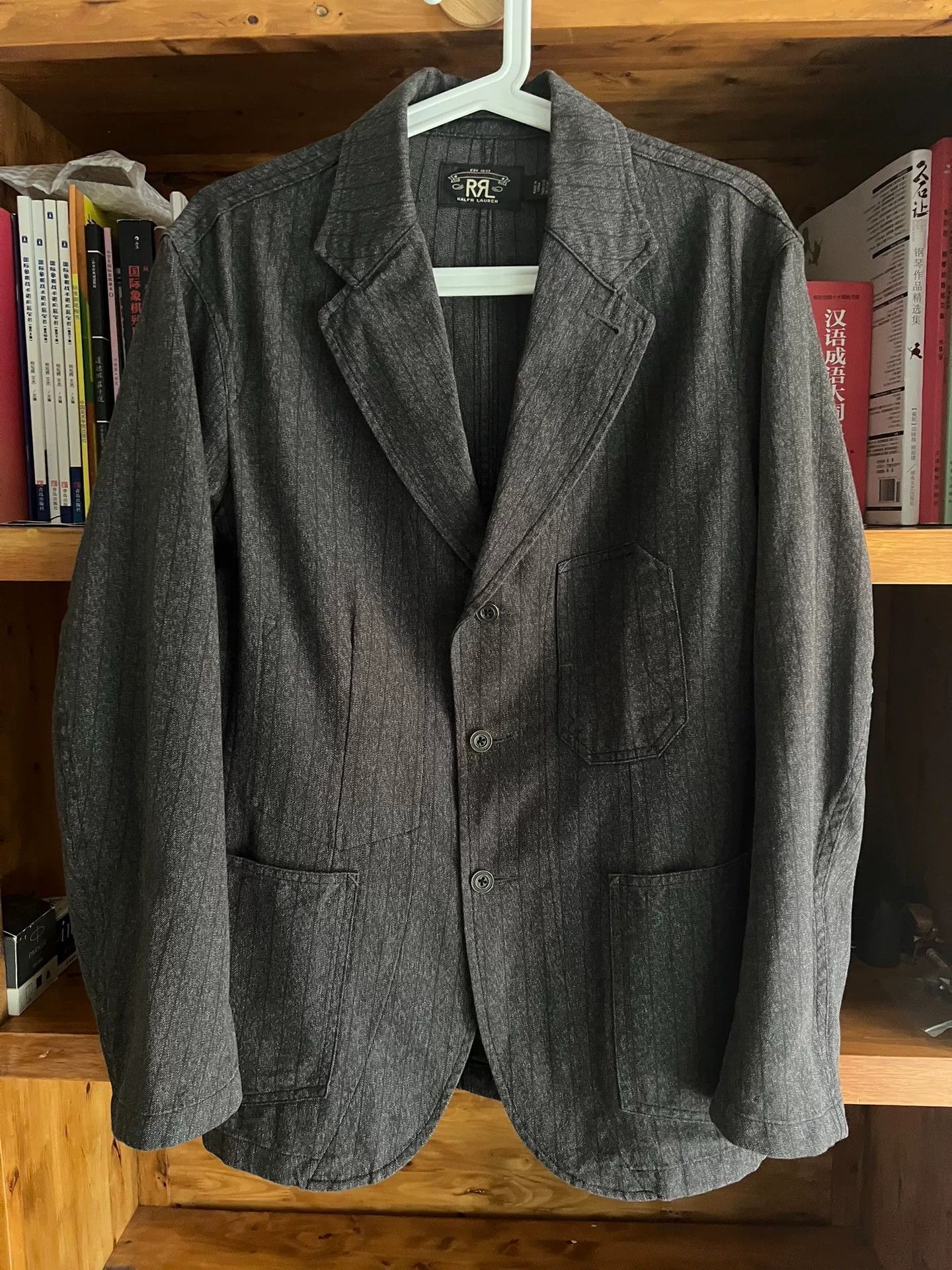 RRL Ralph Lauren RRL Double RL Striped Suit Jacket Size US S / EU 44-46 / 1 - 1 Thumbnail
