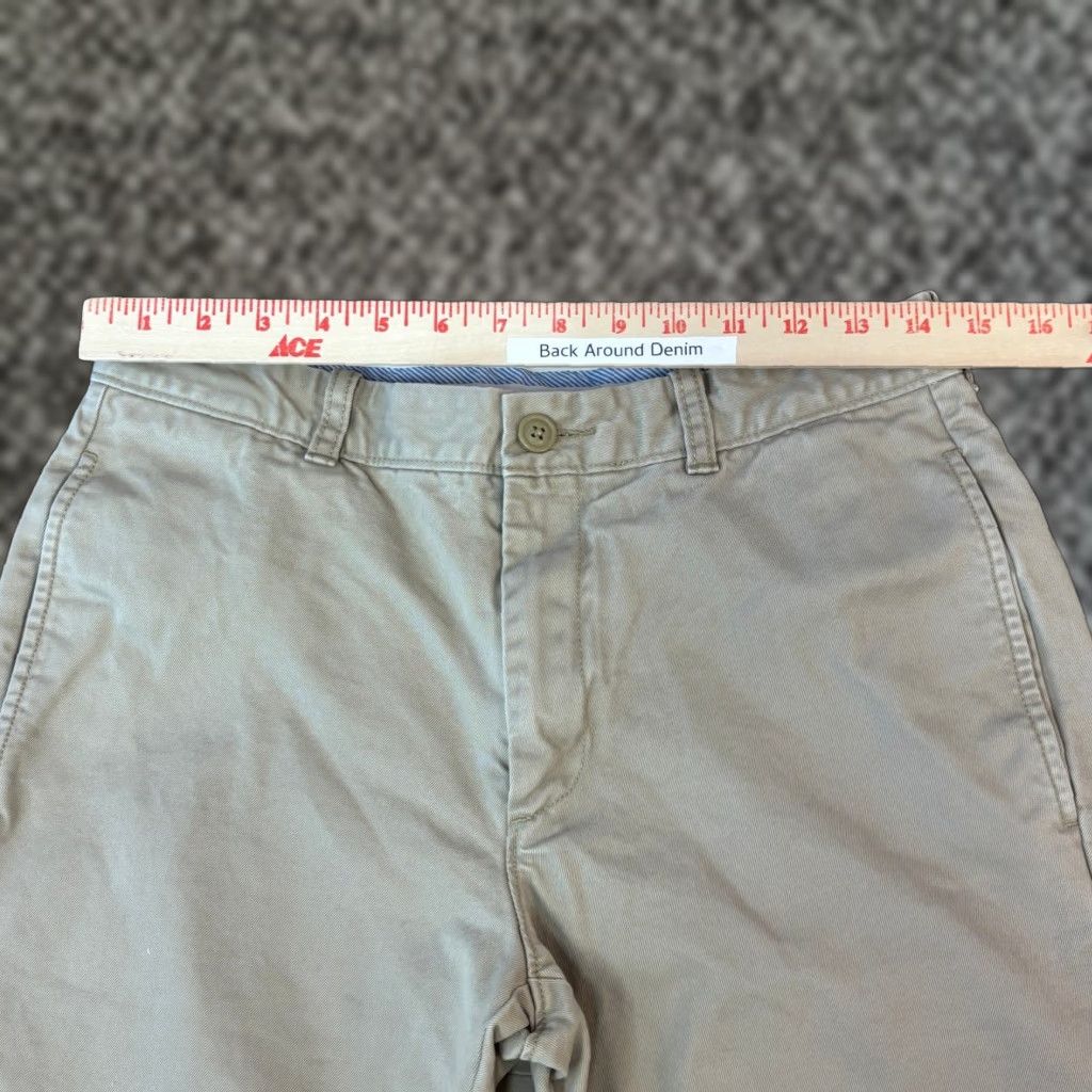 J.Crew J. Crew Essential 770 Chino Pants Mens W30 L28 Khaki Cotton Casual Size US 30 / EU 46 - 1 Thumbnail