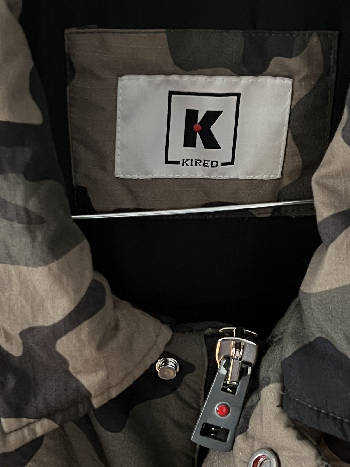 Kiton KIRED by Kiton Down Coat Khaki Camouflage Insulated Jacket Size US XL / EU 56 / 4 - 2 Thumbnail