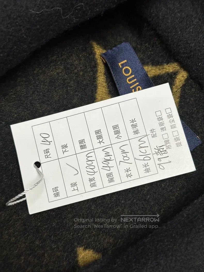 Louis Vuitton Louis Vuitton Black Double-Breasted Coat. Size US S / EU 44-46 / 1 - 3 Thumbnail