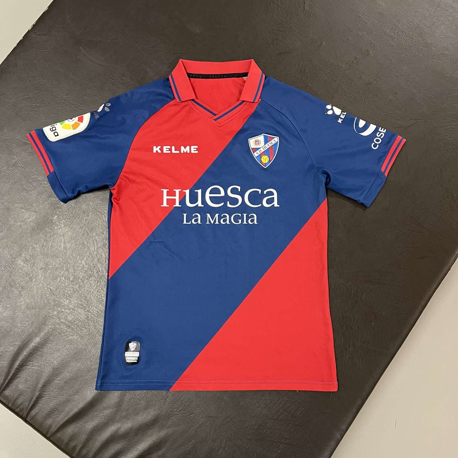 Vintage Kelme SD Huesca 2018-19 Home Jersey Adult Sz S Size US S / EU 44-46 / 1 - 1 Thumbnail