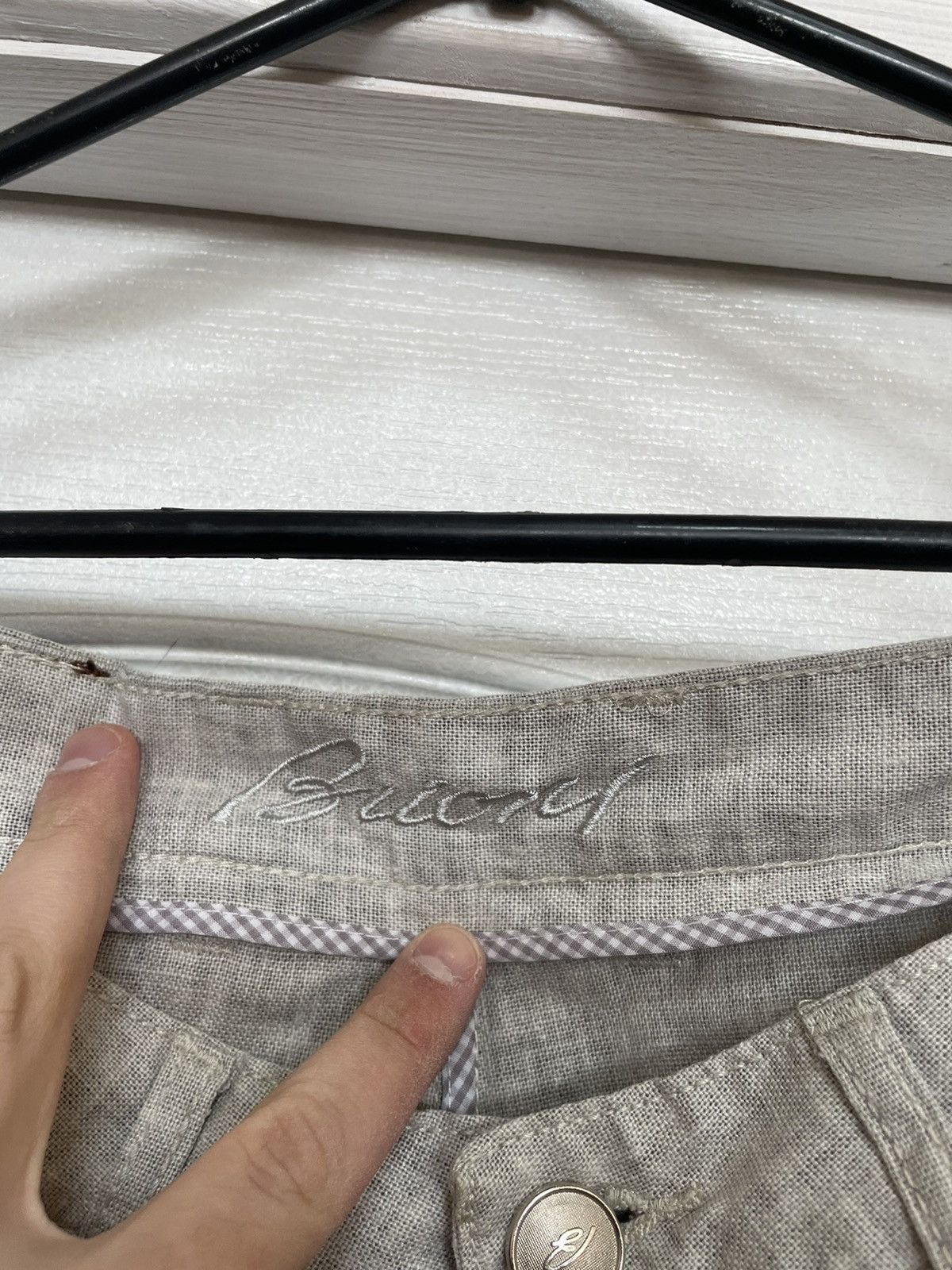 Other Old money Brioni joggers classic Silk Linen Baggy Pants Size US 32 / EU 48 - 7 Thumbnail