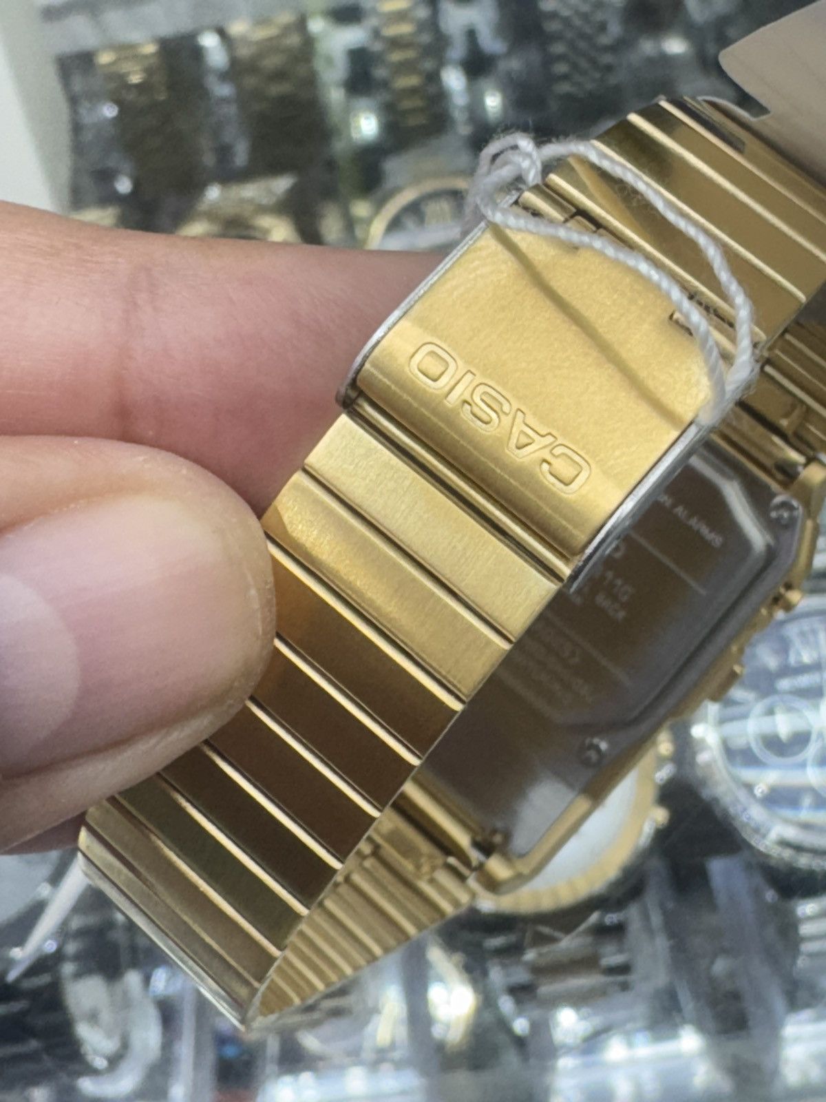 Casio CASIO Calculator watch for UNISEX Size in Stainless Steel Size 34 - 6 Thumbnail