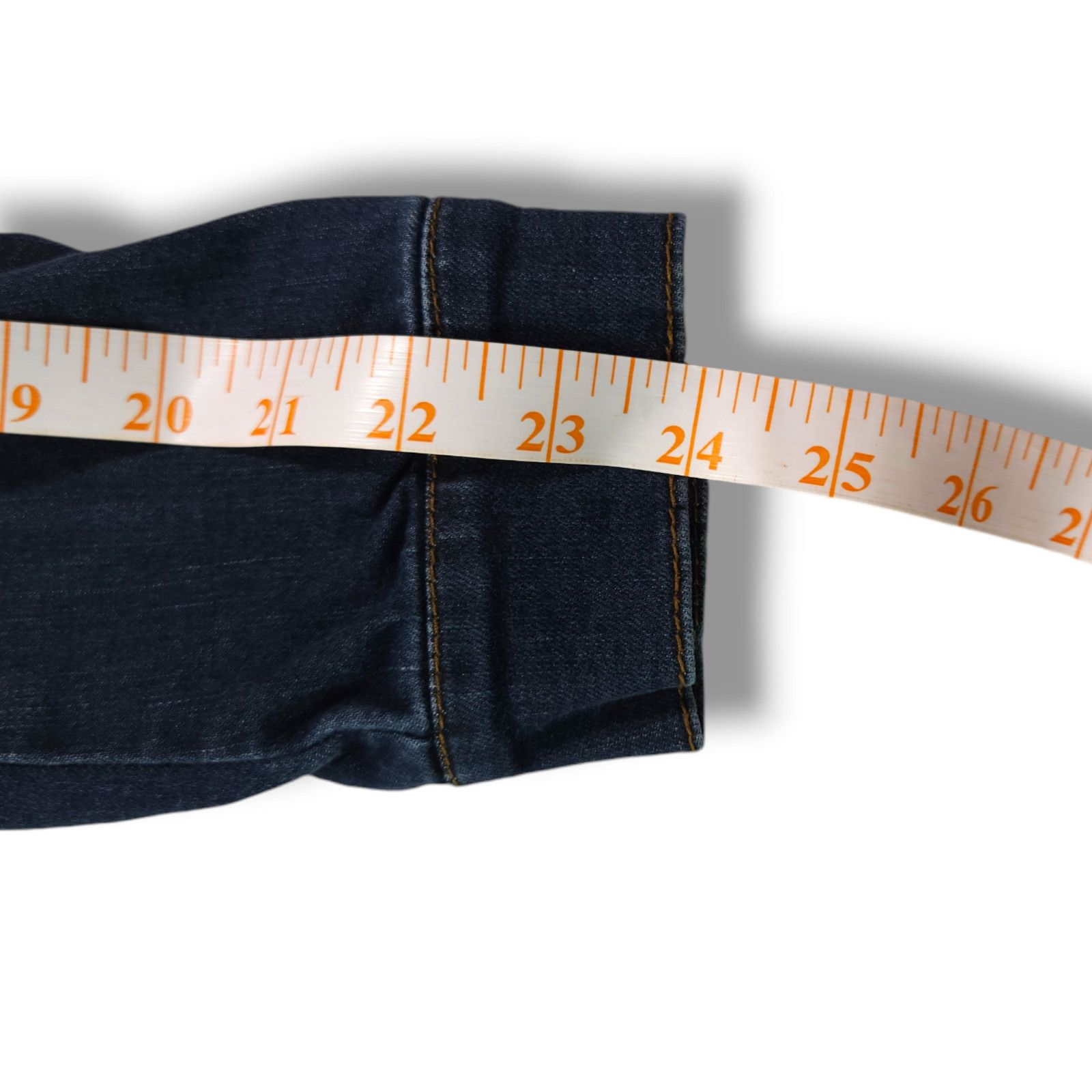 Other EUC Wax Jean Classic Denim Crop Jean Jacket Sz. S Dark Denim Size S / US 4 / IT 40 - 11 Thumbnail