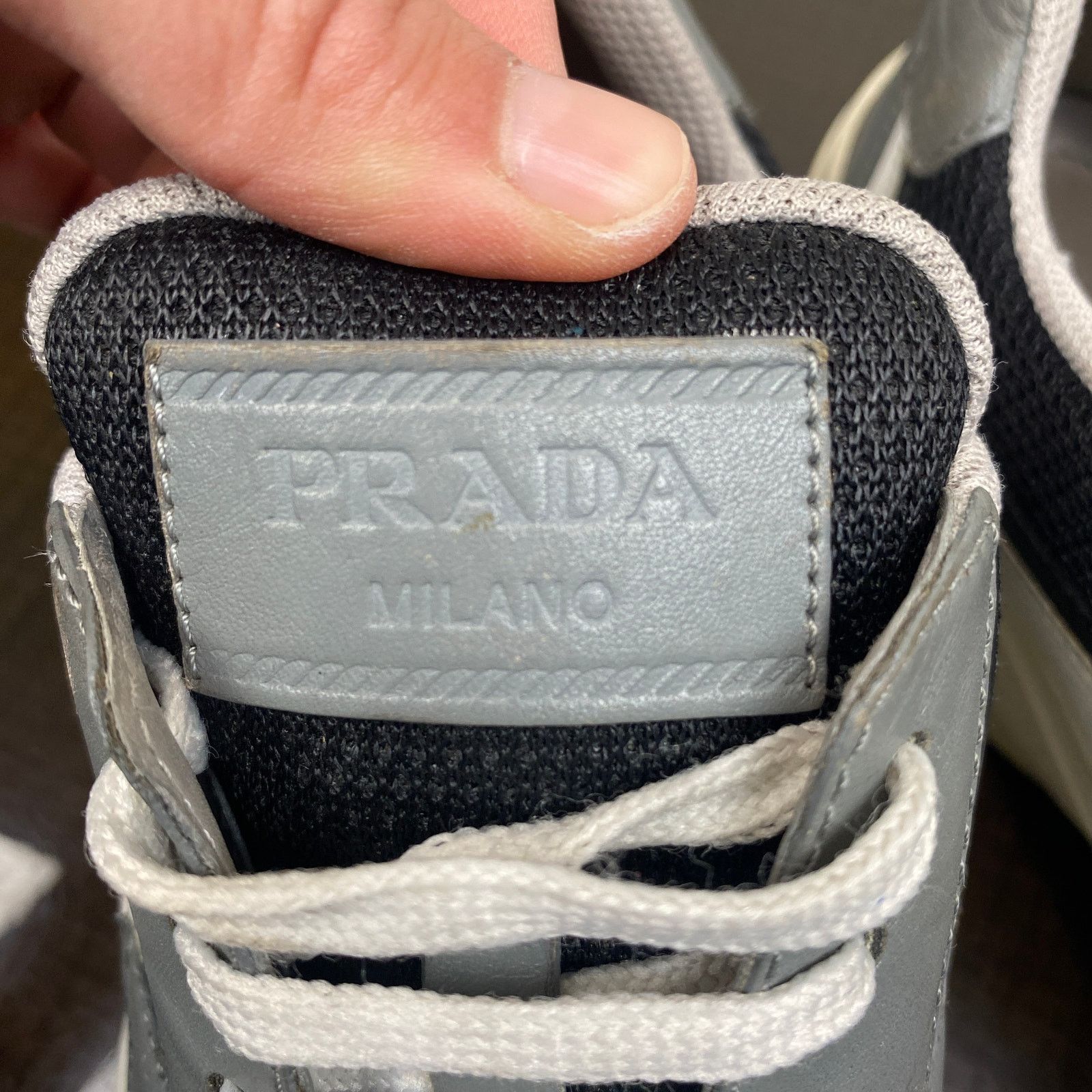 Prada Prada Polarius Leather Trainers Sneakers Shoes 36.5 US 6.5 Size US 6.5 / IT 36.5 - 9 Thumbnail