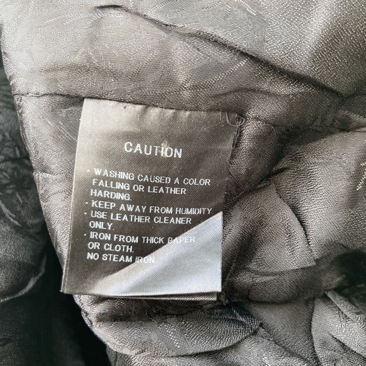 Genuine Leather × Japanese Brand DRESTRIP DEER SKIN BIKER JACKET Size US S / EU 44-46 / 1 - 14 Thumbnail