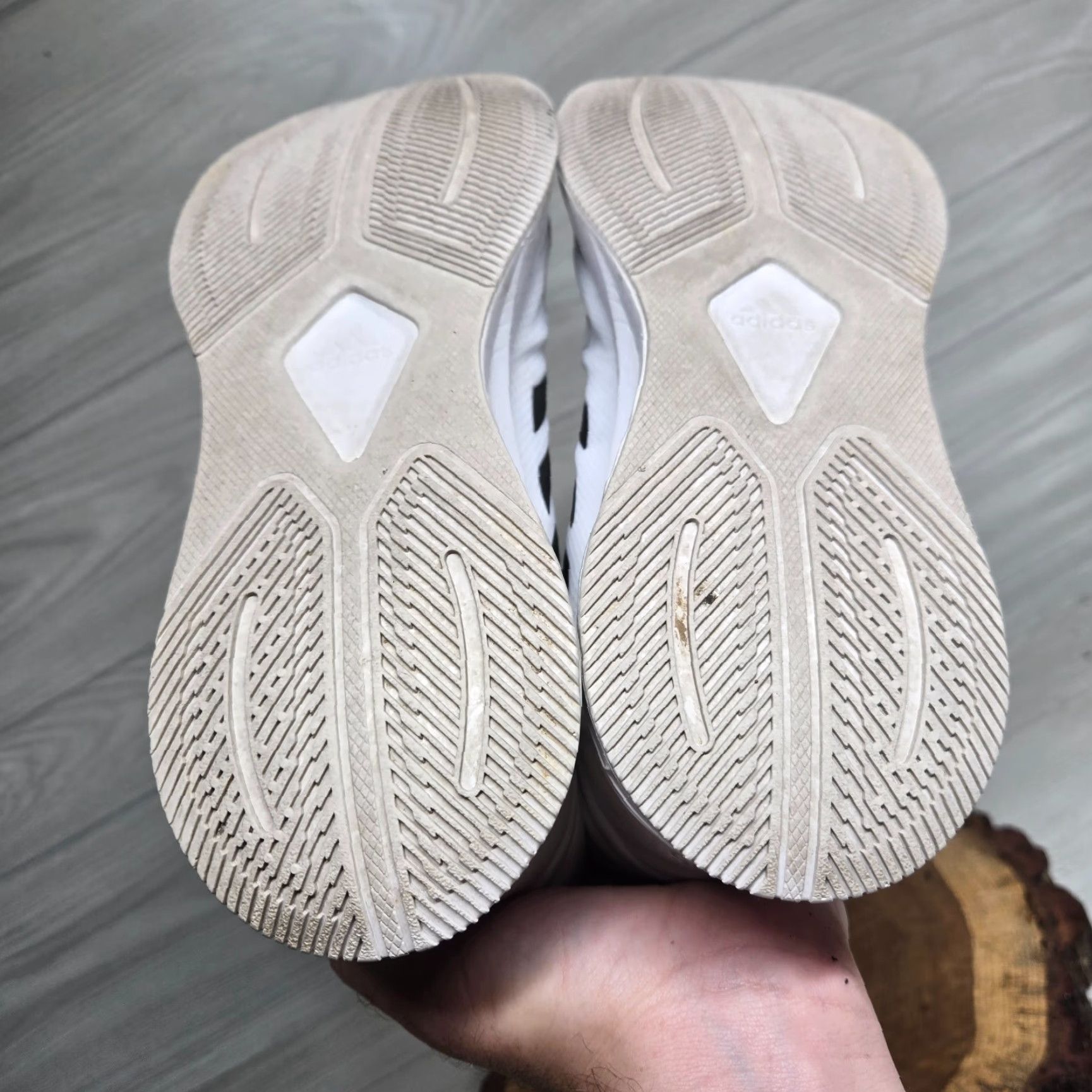Adidas Adidas Duramo 10 Men Size 11.5 White Black Low Top Running Shoes Sneakers GW8348 Size US L / EU 52-54 / 3 - 7 Thumbnail