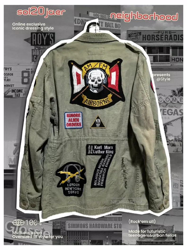 Neighborhood Neighborhood Military Style Jacket Size US M / EU 48-50 / 2 - 2 Thumbnail