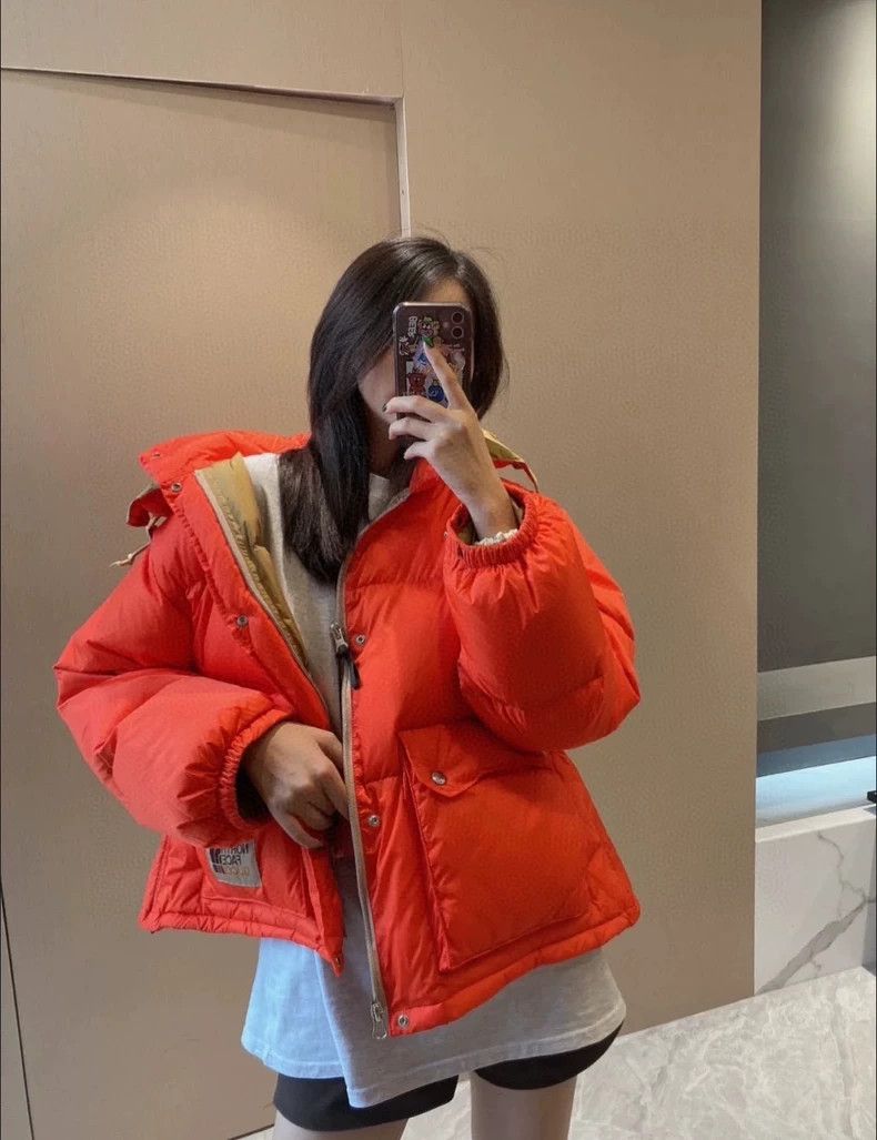 Gucci Gucci North side co-branded orange-red down jacket 2501-Nex Size US S / EU 44-46 / 1 - 8 Thumbnail