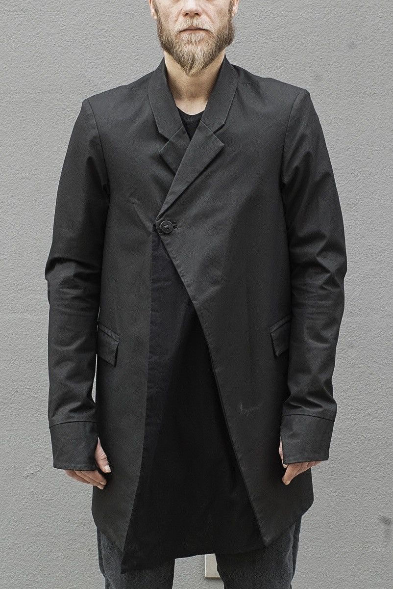 Boris Bidjan Saberi Boris Bidjan Saberi BBS Single Button Blazer Jacket Size 50S - 2 Thumbnail
