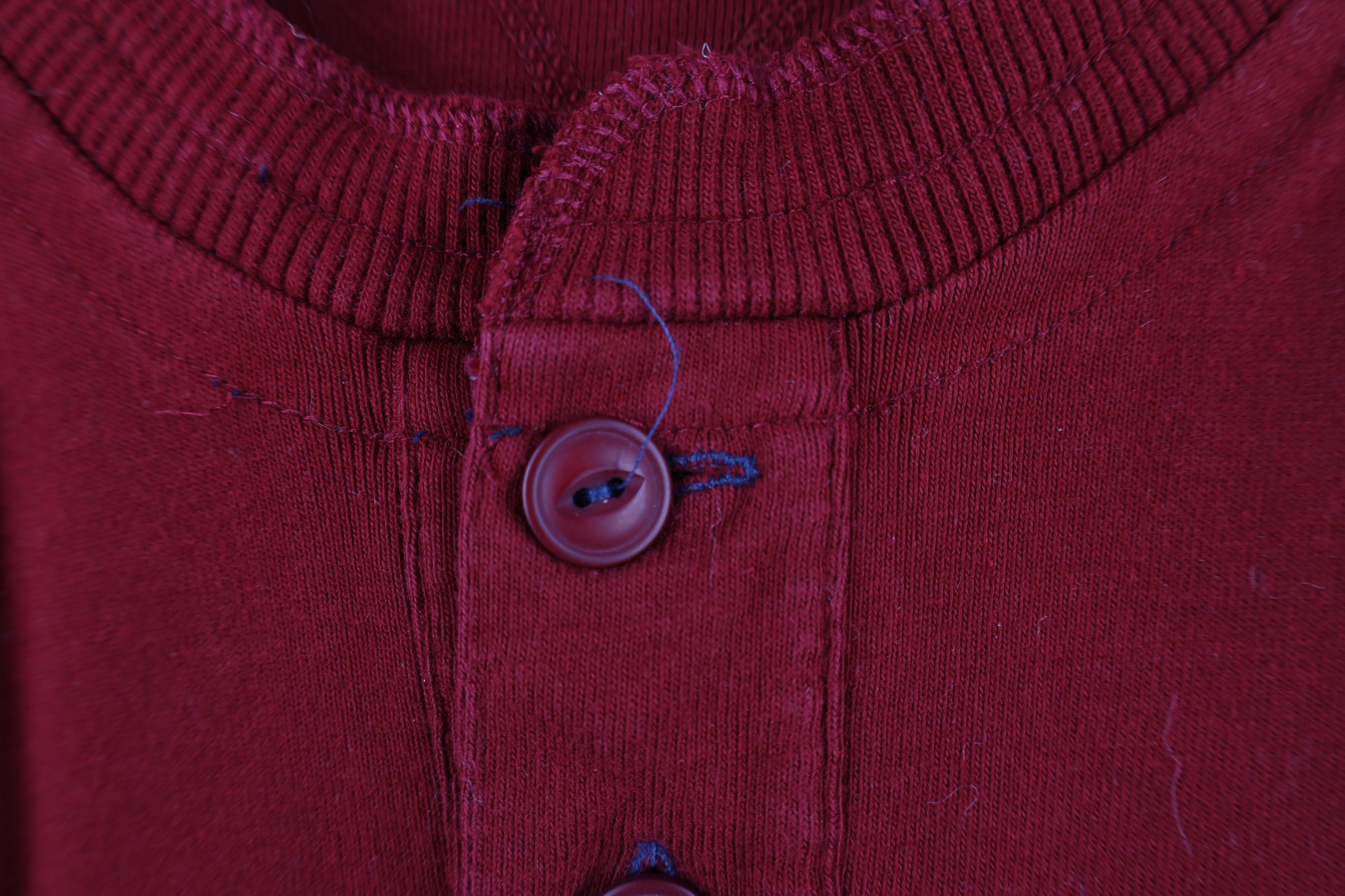 Nike Vintage Y2K Nike Ribbed Knit Long Sleeve Henley T-Shirt Size US L / EU 52-54 / 3 - 7 Thumbnail