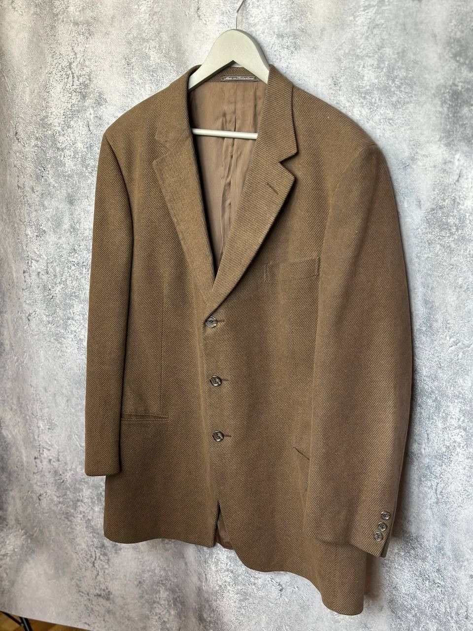Ermenegildo Zegna RRP 1600$ Ermenegildo Zegna Soft Herringbone Blazer Size 52R - 2 Thumbnail