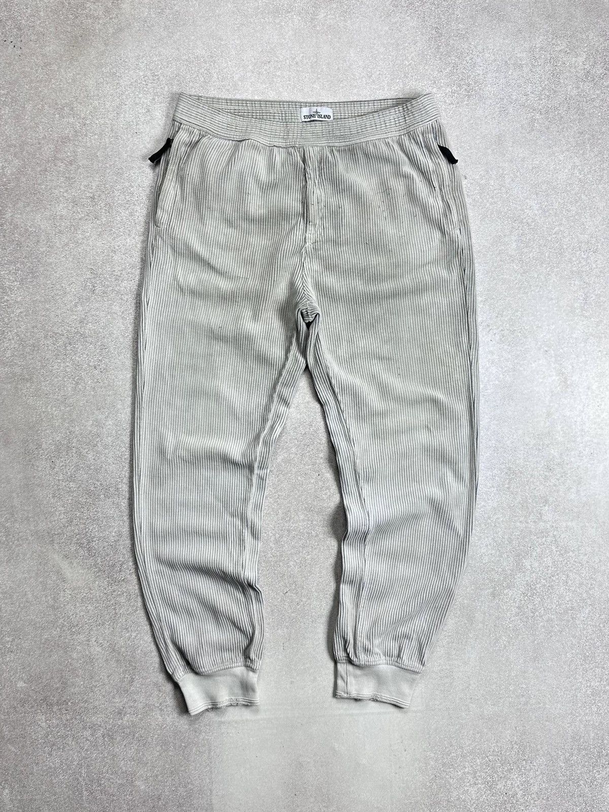 Stone Island Vintage Stone Island Corduroy Big Logo Pants L Size US 34 / EU 50 - 3 Thumbnail