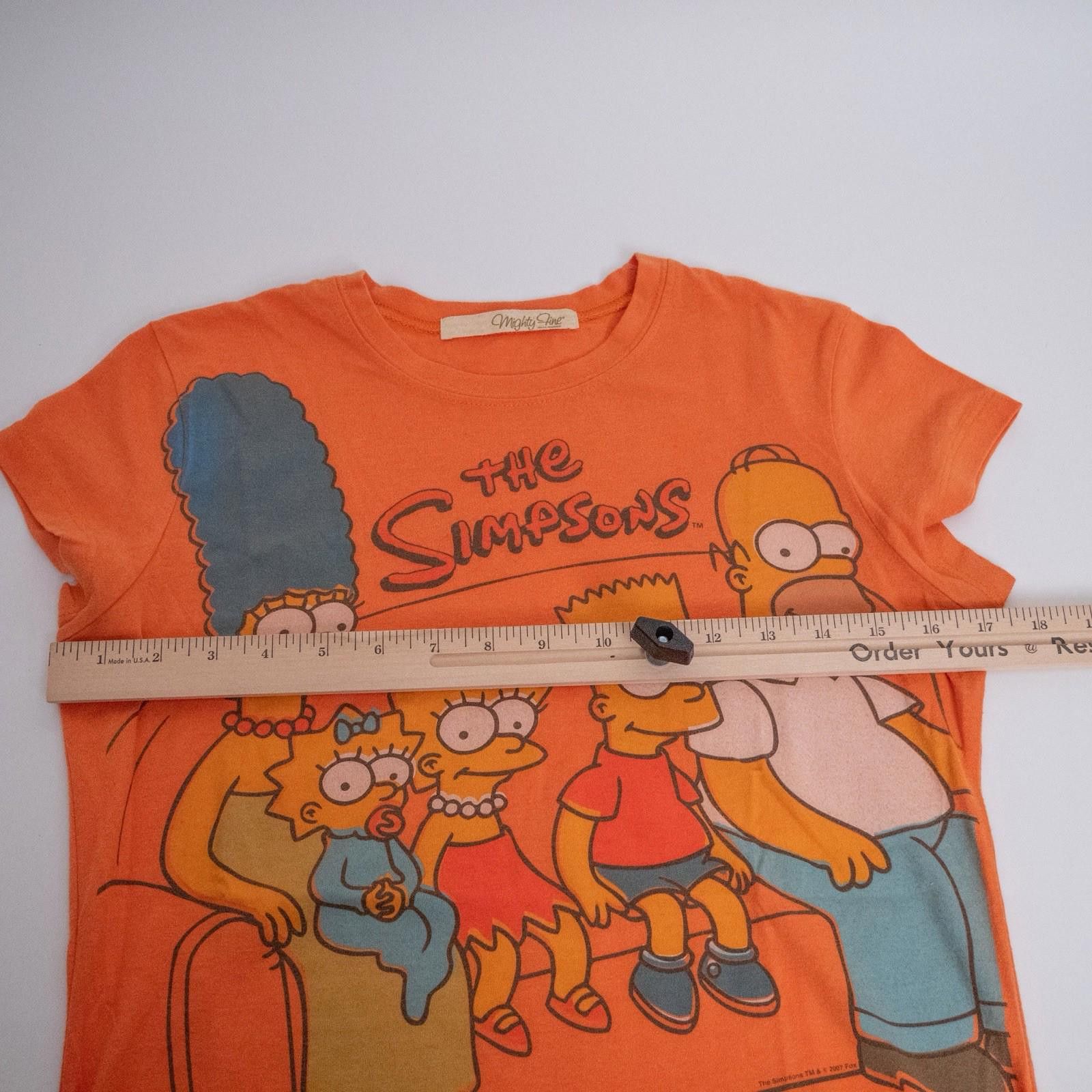 The Simpsons The Simpsons Women’s Orange T Shirt Mighty Fine Size L Size L / US 10 / IT 46 - 5 Thumbnail