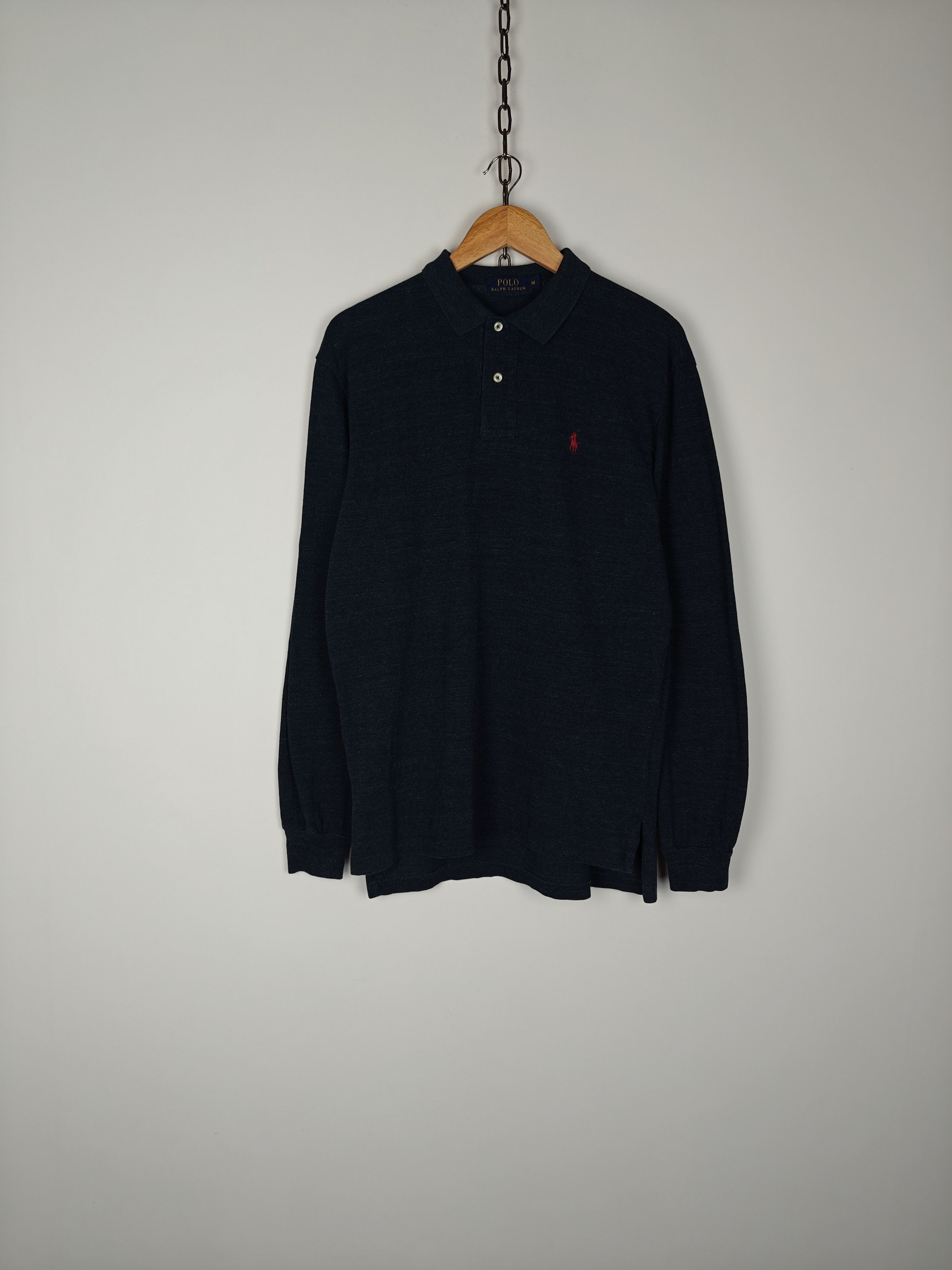 Polo Ralph Lauren Polo Ralph Lauren Longsleeve Collared Pullover Logo size M Size US M / EU 48-50 / 2 - 1 Thumbnail
