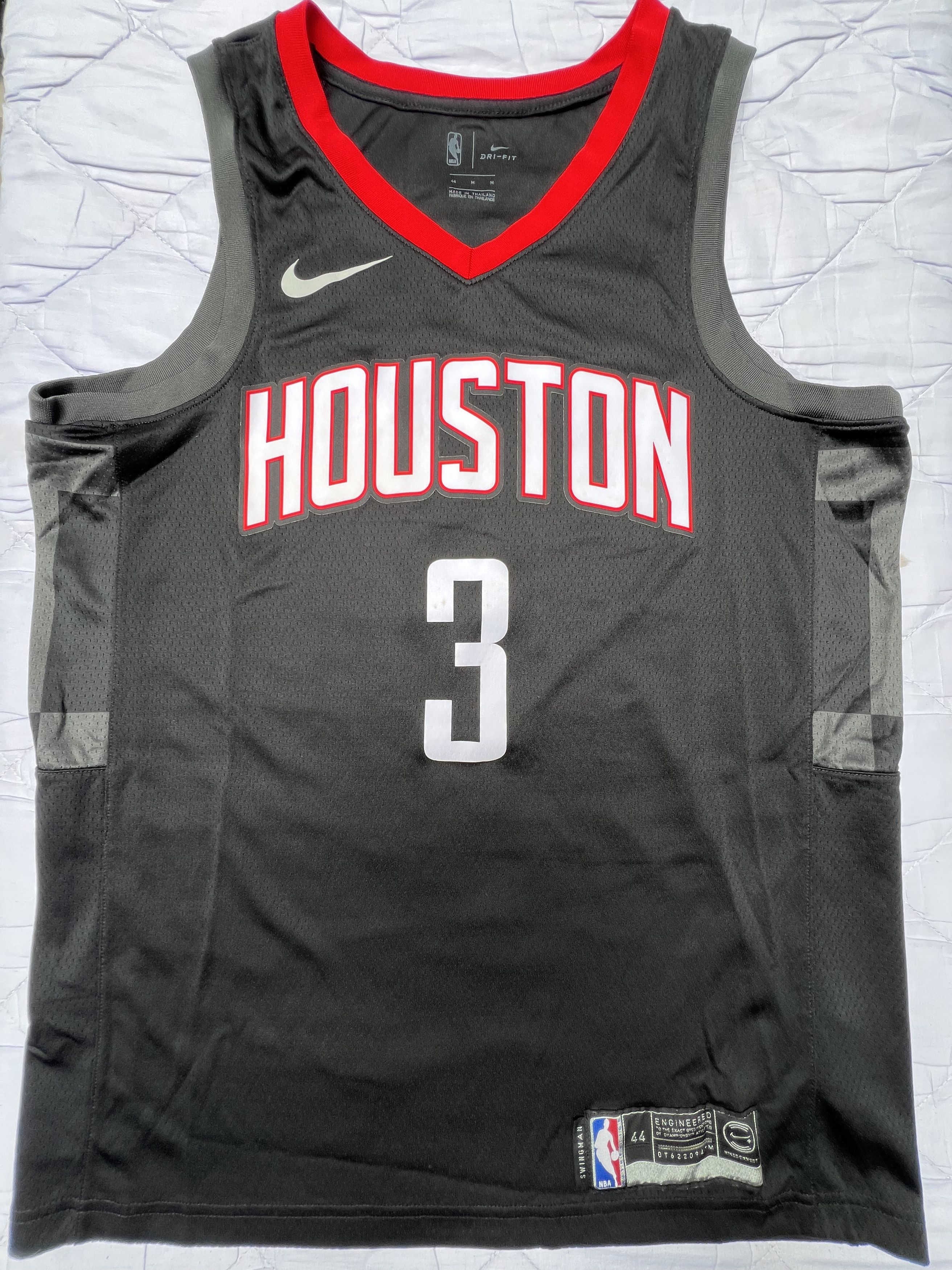 NBA × Nike Chris Paul Houston Rockets Nike Statement Swingman Jersey Size US M / EU 48-50 / 2 - 1 Thumbnail