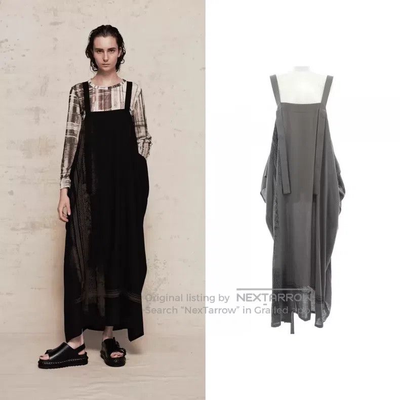 Yohji Yamamoto Yohji Yamamoto size 1 24ss print dress Size S / US 4 / IT 40 - 1 Thumbnail