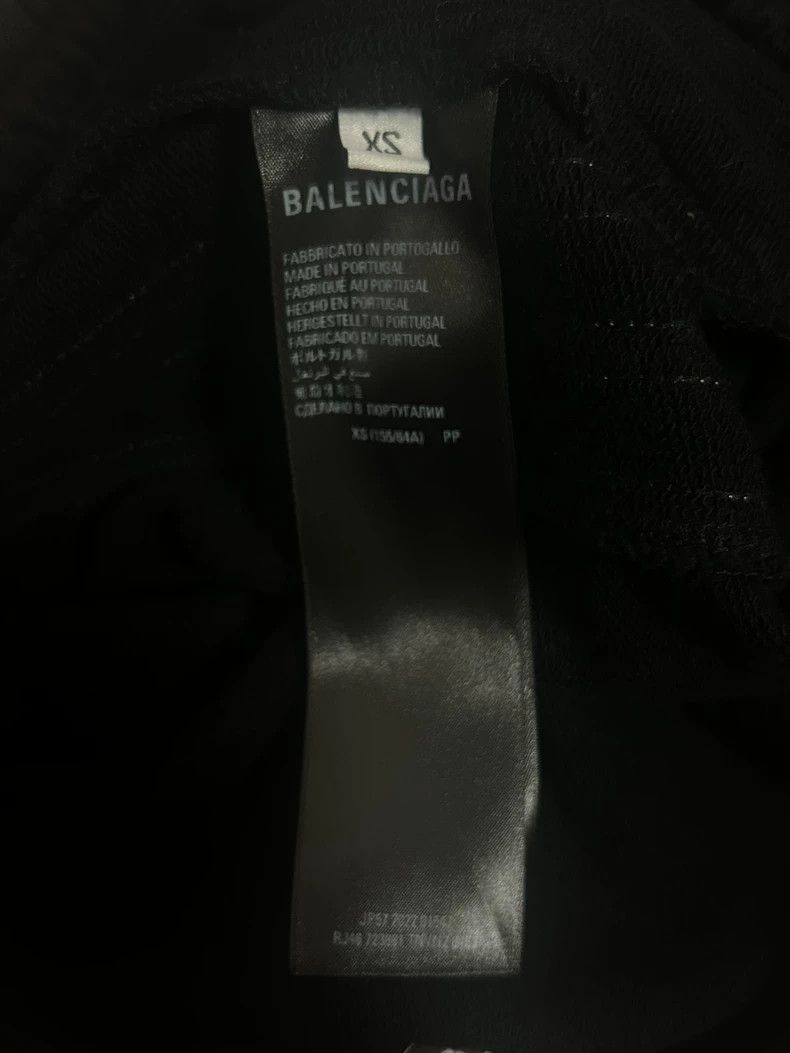 Balenciaga Balenciaga size XS Clover co-branded logo shorts in black Size US 27 - 4 Thumbnail