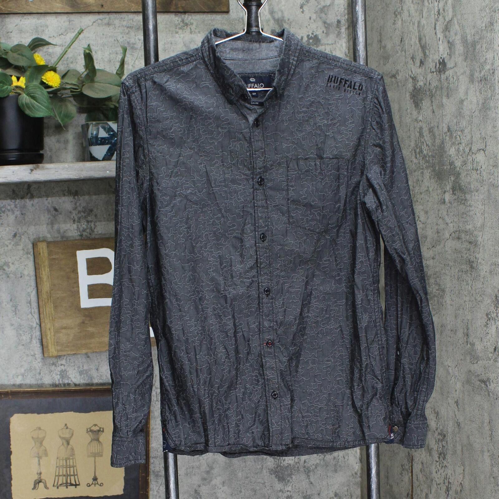 Buffalo David Bitton Buffalo by David Button Made Button Up Shirt Gray Multi S Size US S / EU 44-46 / 1 - 1 Thumbnail