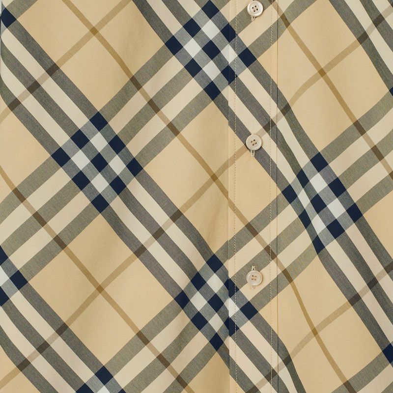 Burberry o1w1db10226 Check Cotton Shirt In Multicolor Size US M / EU 48-50 / 2 - 5 Thumbnail