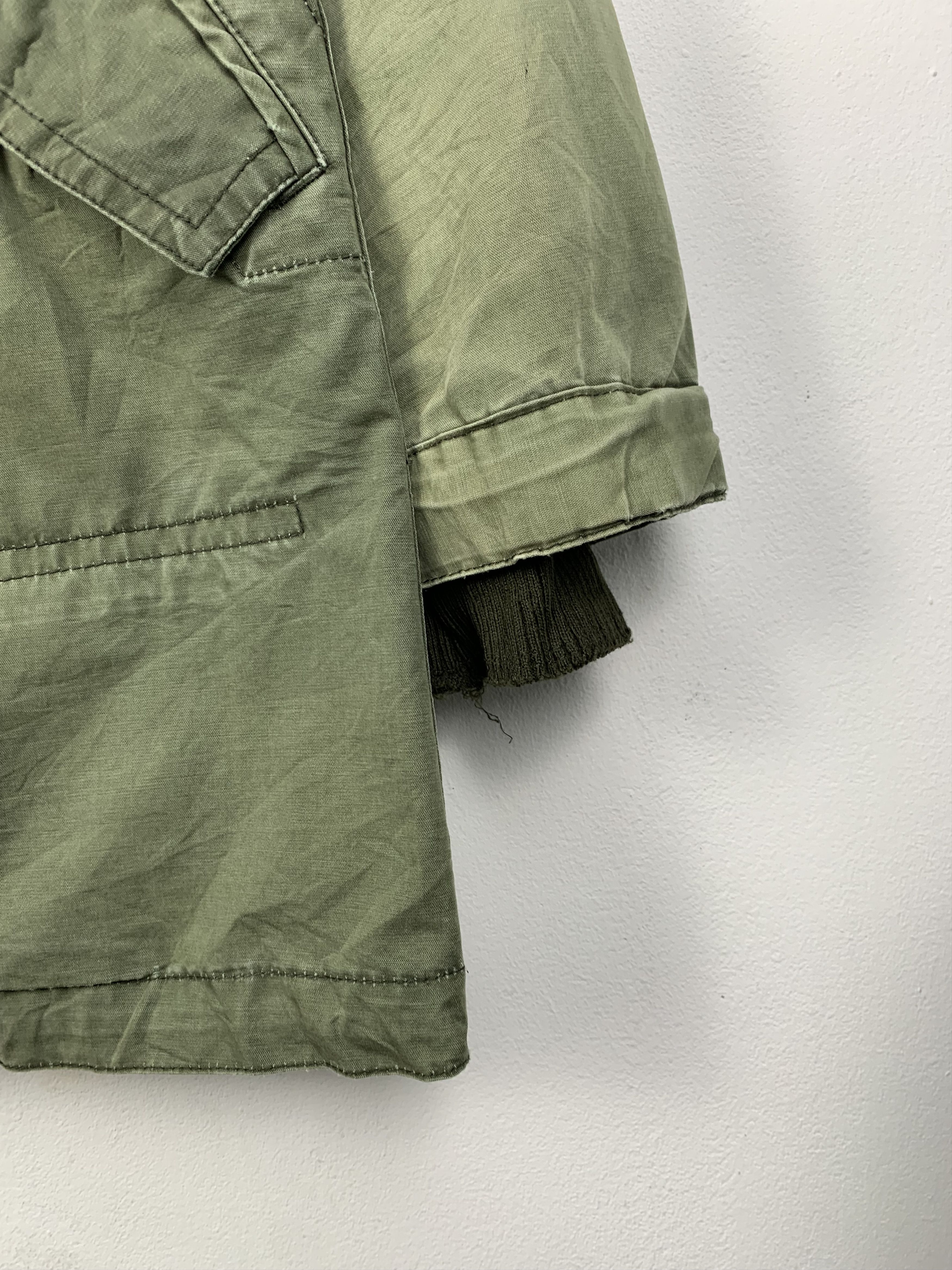 Pas de Calais Vintage 90s Pas De Calais France Military Jacket J1449 Size US M / EU 48-50 / 2 - 5 Thumbnail