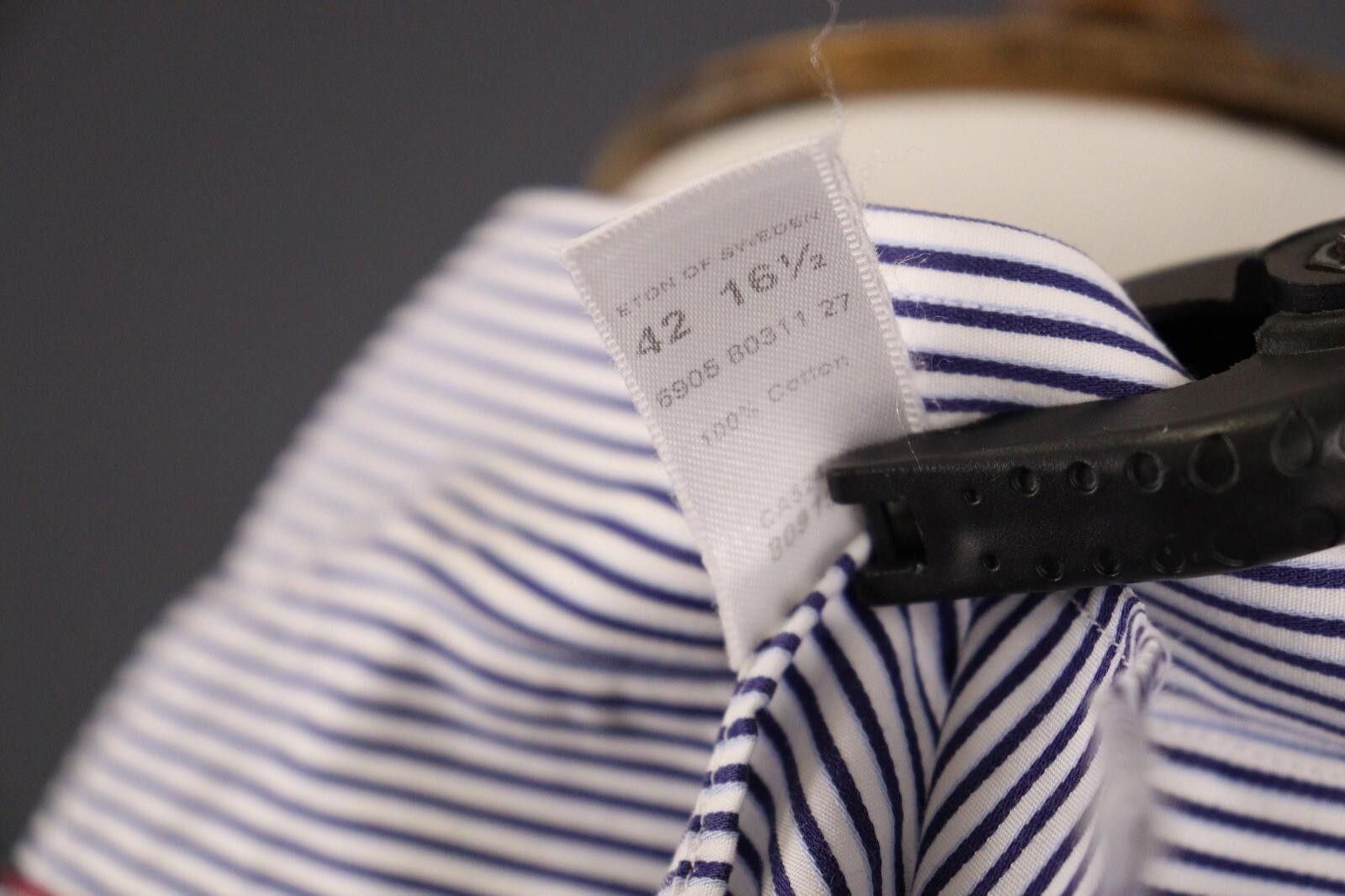 Eton Eton Contemporary Fit Stripe Luxury Shirt Size 42 / 16 Size US M / EU 48-50 / 2 - 11 Thumbnail