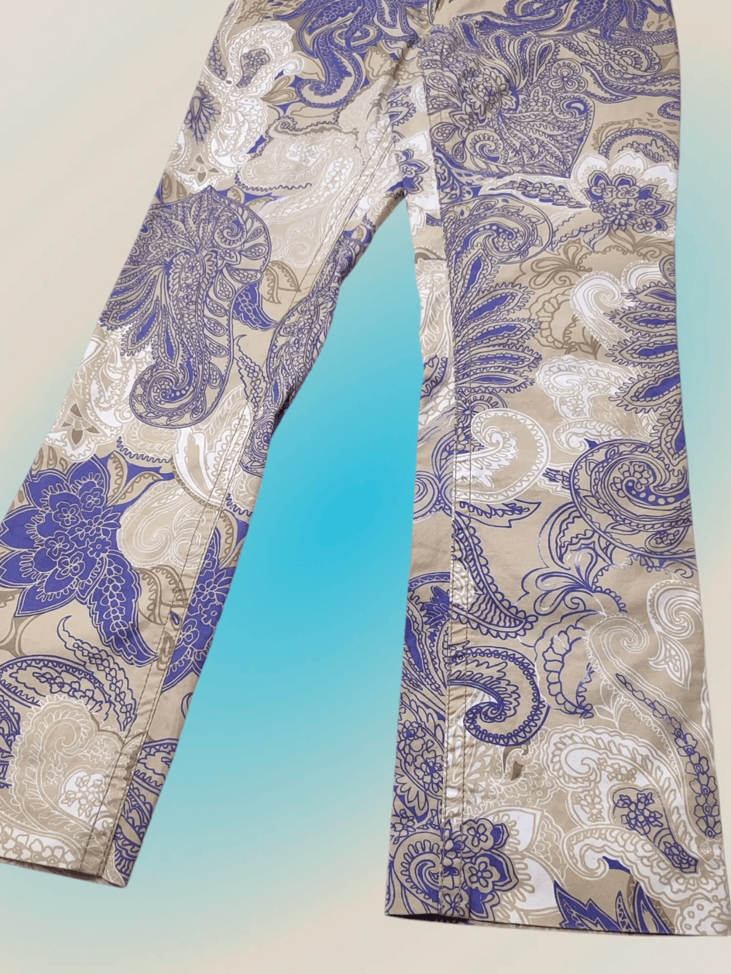 Etro Etro Paisley Trousers Pants Size 28" / US 6 / IT 42 - 3 Thumbnail