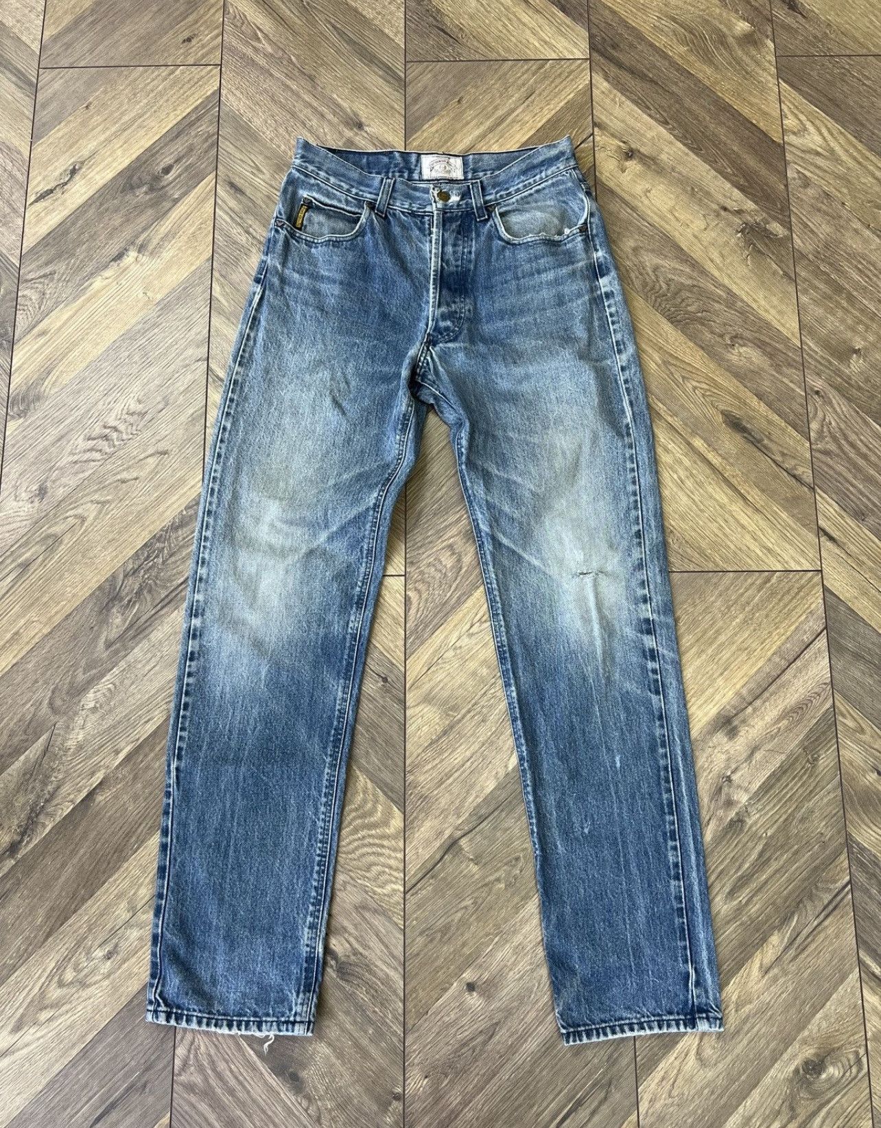 Armani × Emporio Armani × Vintage Vintage Armani Denim Blue Streetwear Jeans Size US 30 / EU 46 - 2 Thumbnail