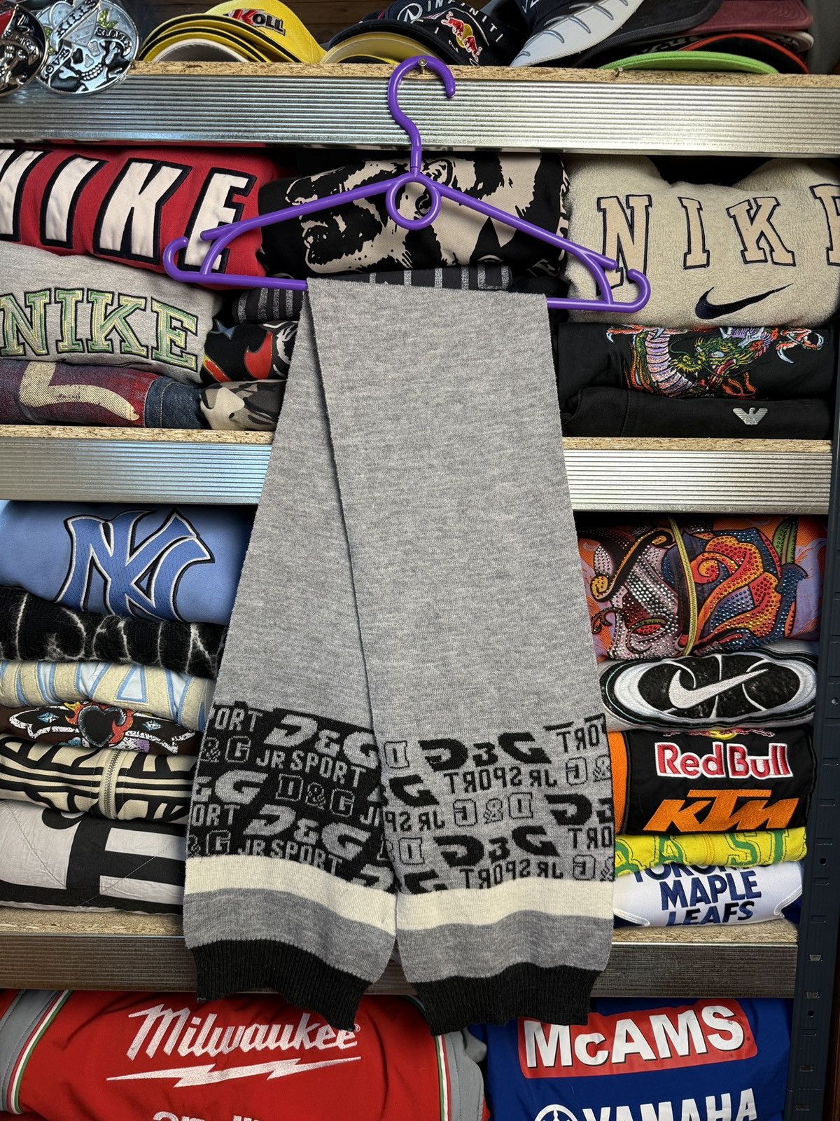 Other Vintage Dolce & Gabbana Scarf DG Big Logo Size ONE SIZE - 4 Thumbnail