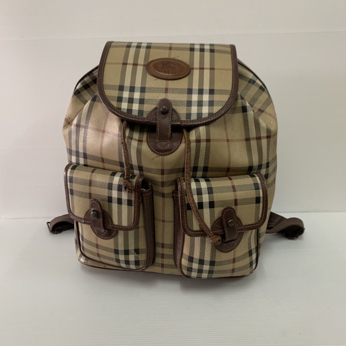 Burberry Burberrys Novacheck Large Backpack Size ONE SIZE - 2 Thumbnail