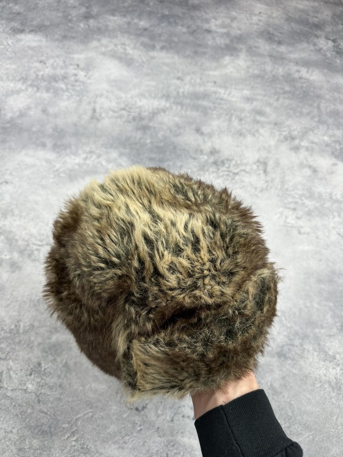 If Six Was Nine Vintage 90s Faux Fur Trapper Ushanka Mohair Fuzzy Hat Y2K Size ONE SIZE - 9 Thumbnail