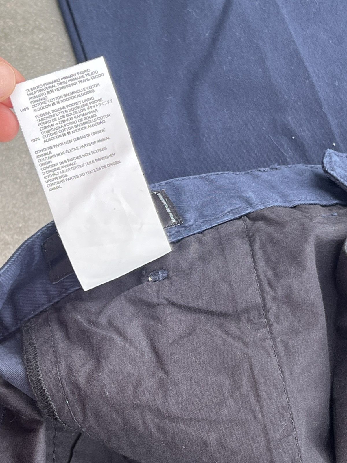 Dsquared2 DSQUARED2 chino pants navy designer classy luxury denim Size US 34 / EU 50 - 7 Thumbnail