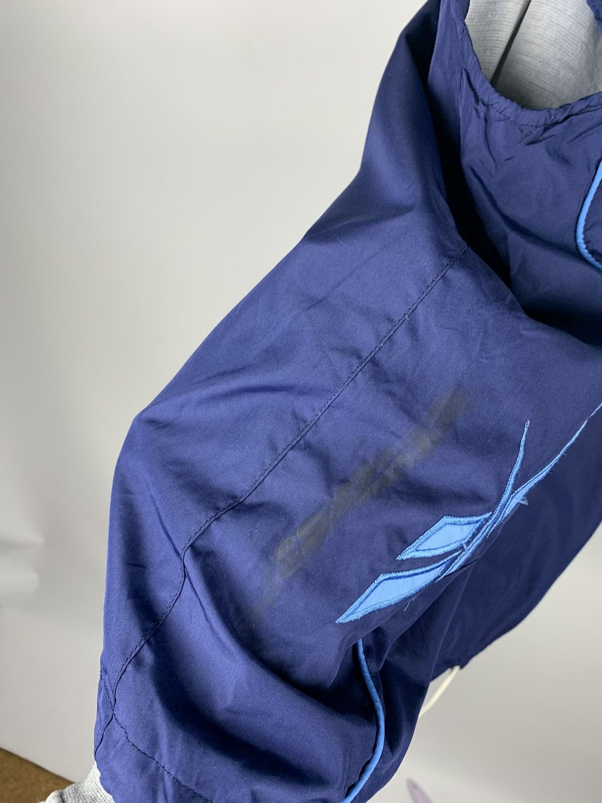 Reebok Vintage Reebok Full Zip Vest Jacket Size 17 Blue Size US S / EU 44-46 / 1 - 11 Thumbnail