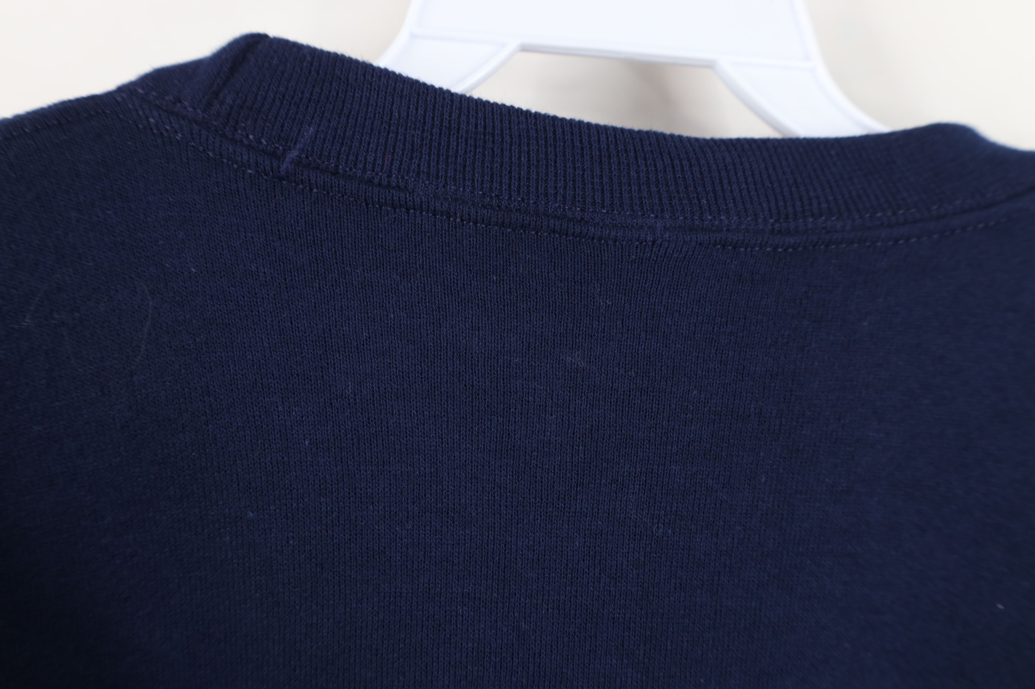 Russell Athletic Vintage 90s Russell Athletic Crewneck Sweatshirt Navy Blue Size US L / EU 52-54 / 3 - 9 Thumbnail