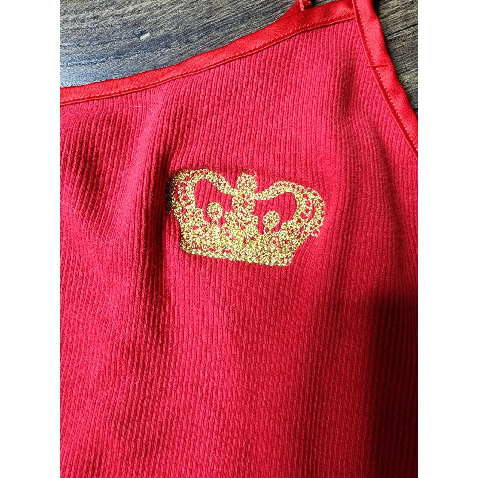 Vintage Womens L Victoria Sport Crown Leggings Shirt? Size 36" / US 14 / IT 50 - 2 Thumbnail
