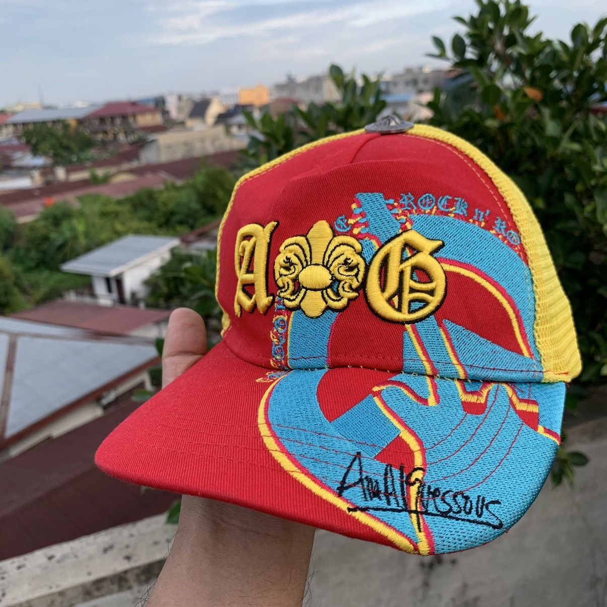 A&G Rock Amal Guessous A&G Rock n Roll Trucker Cap Size ONE SIZE - 1 Thumbnail